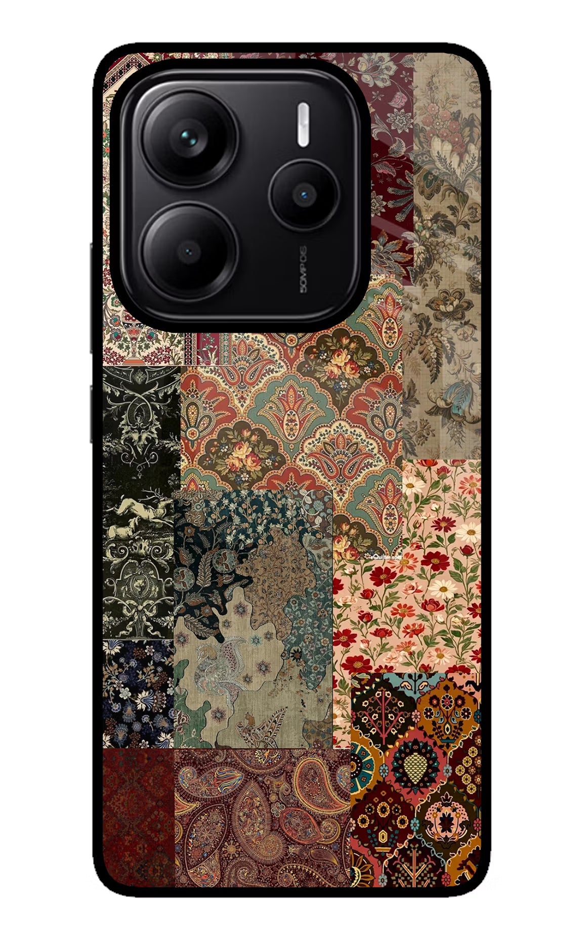 Desi Print Redmi Note 14 5G Glass Case - Desi Print Redmi Note 14 5G Glass Case Desi Print Redmi Note 14 5G Glass Case