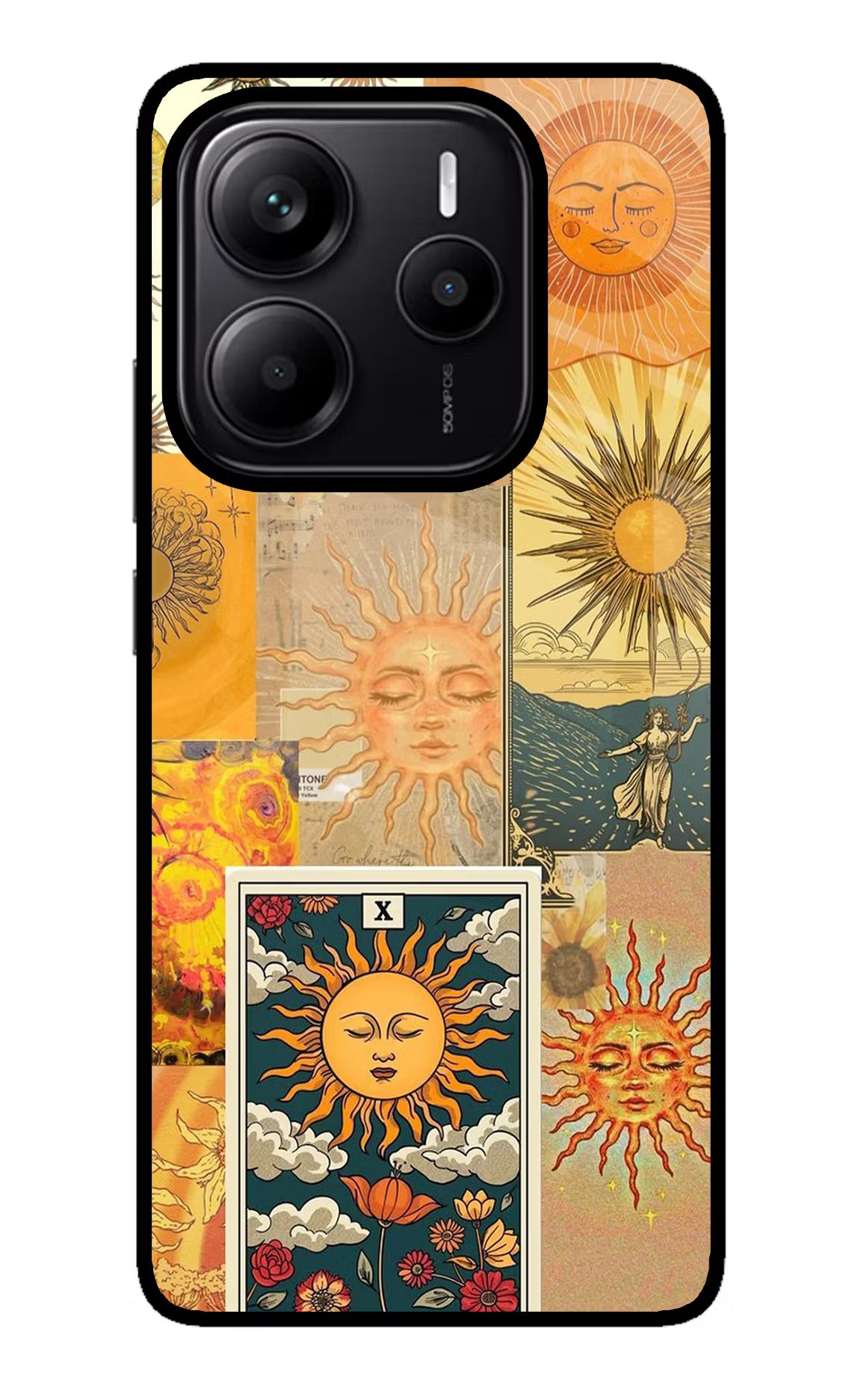 Sun Redmi Note 14 5G Glass Case - Sun Redmi Note 14 5G Glass Case Sun Redmi Note 14 5G Glass Case