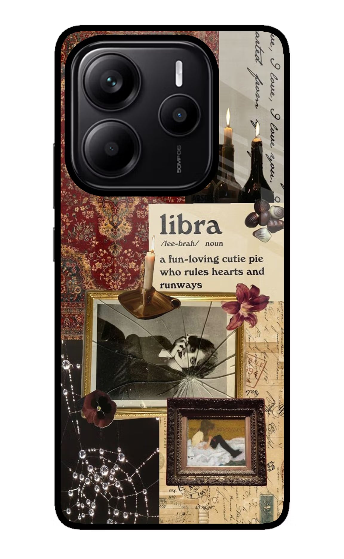 Libra Zodiac Redmi Note 14 5G Glass Case - Libra Zodiac Redmi Note 14 5G Glass Case Libra Zodiac Redmi Note 14 5G Glass Case