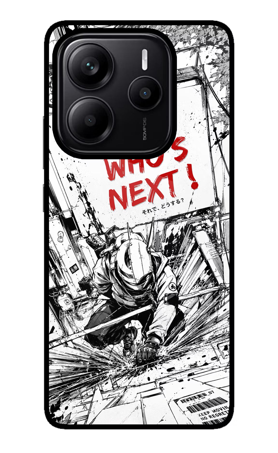Who's Next Redmi Note 14 5G Glass Case - Who's Next Redmi Note 14 5G Glass Case Who's Next Redmi Note 14 5G Glass Case