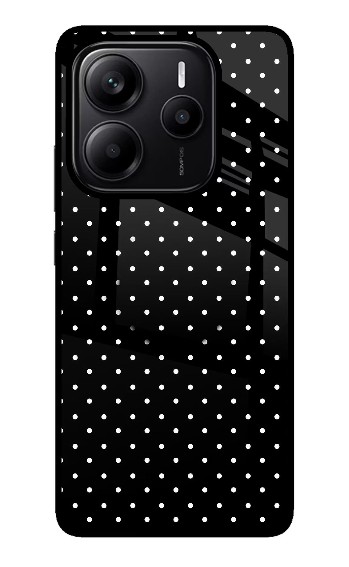 White Dots Redmi Note 14 5G Pop Case by Casekaro