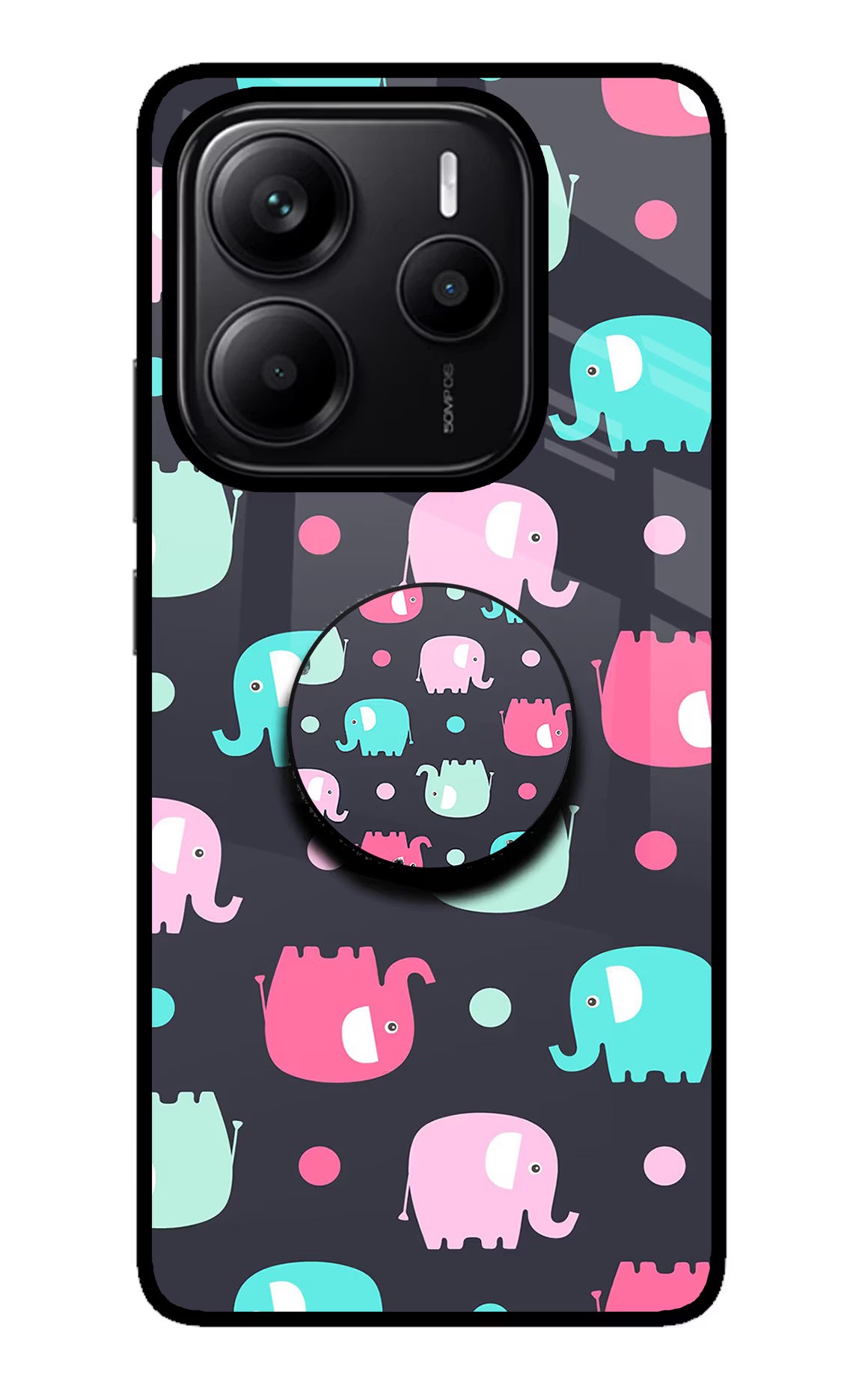 Baby Elephants Redmi Note 14 5G Pop Case by Casekaro