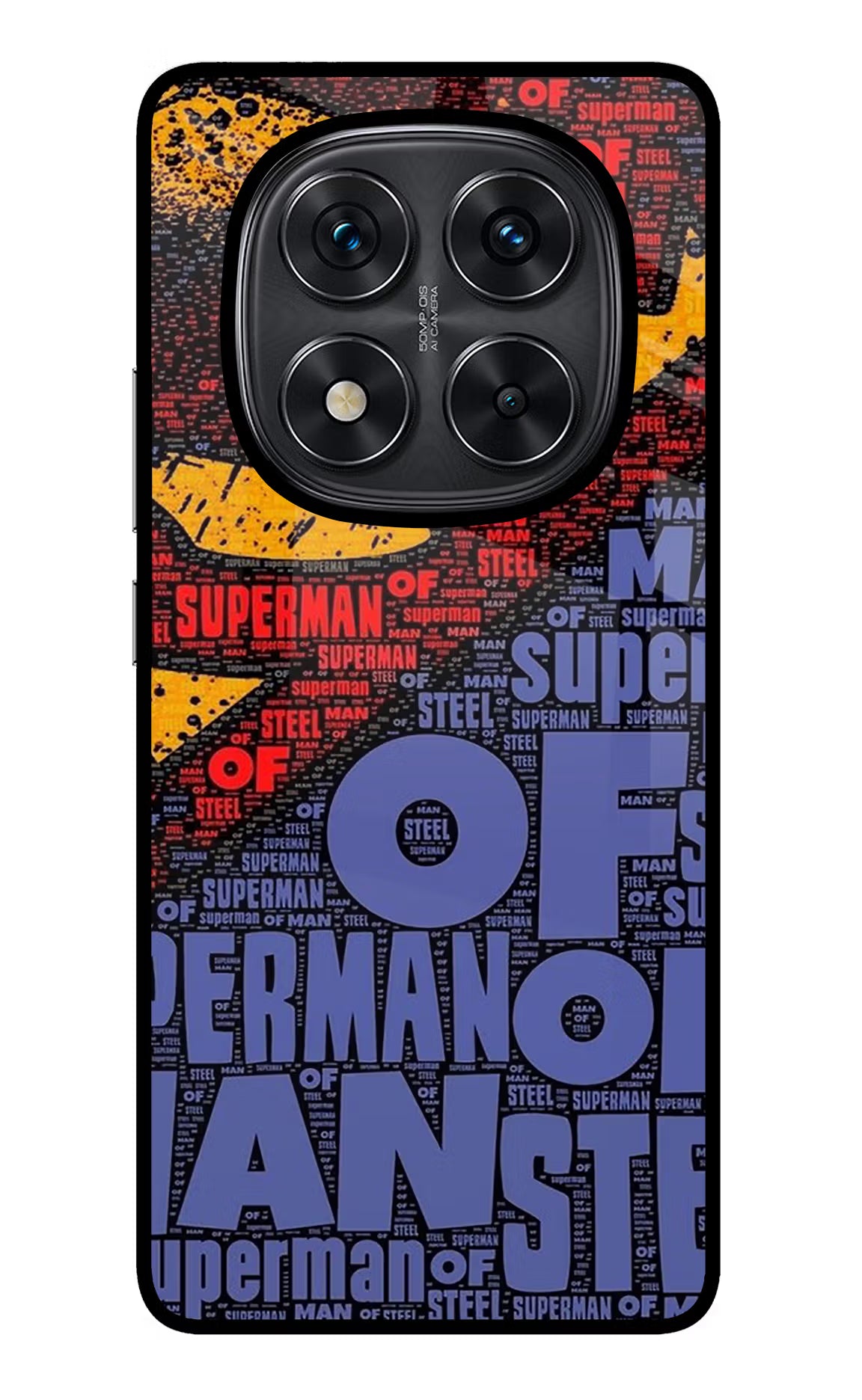 Superman Redmi Note 14 Pro 5G Glass Case - Superman Redmi Note 14 Pro 5G Glass Case Superman Redmi Note 14 Pro 5G Glass Case