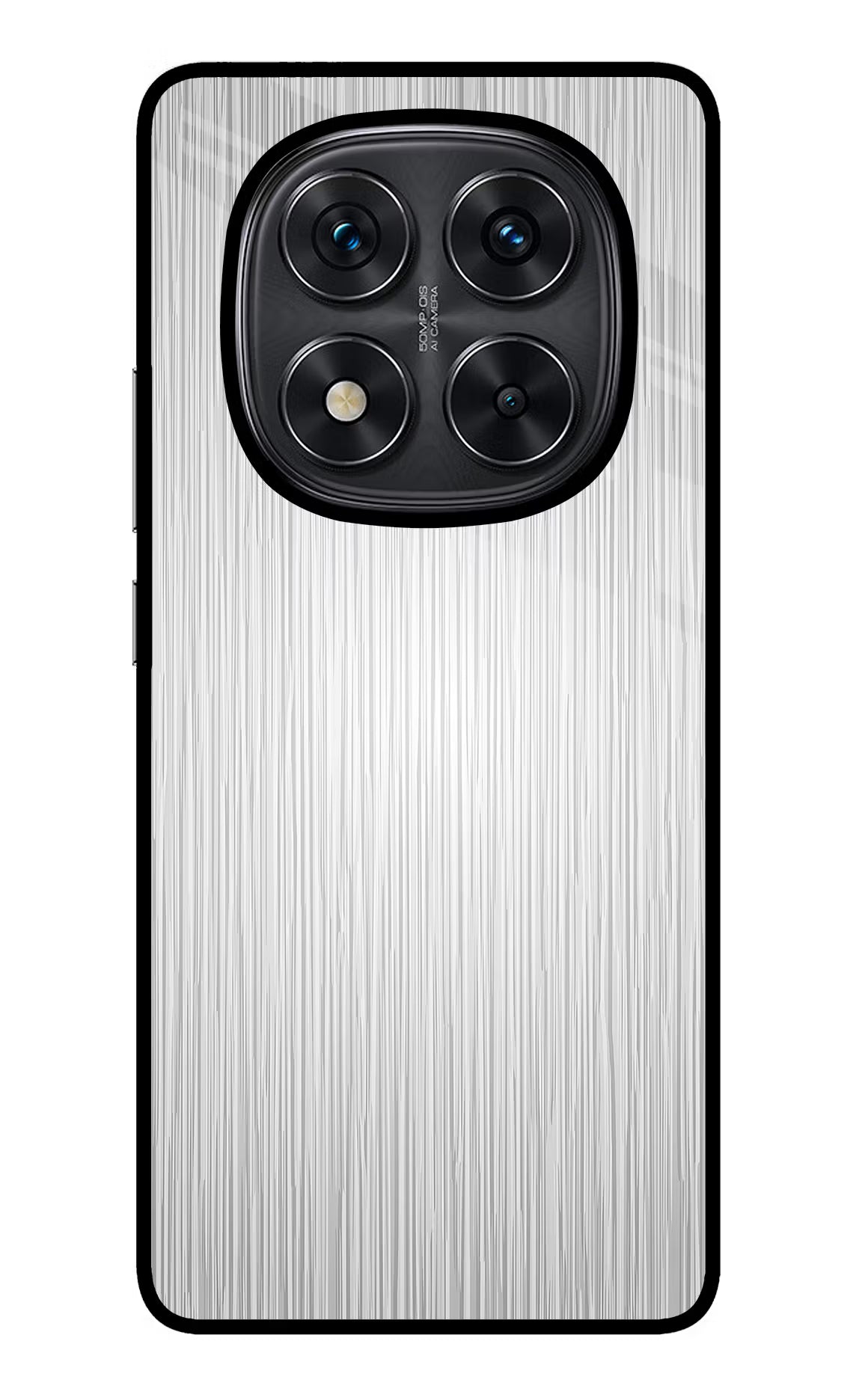 Wooden Grey Texture Redmi Note 14 Pro 5G Back Cover - Wooden Grey Texture Redmi Note 14 Pro 5G Glass Case Back Cover by Casekaro Wooden Grey Texture Redmi Note 14 Pro 5G Glass Case Back Cover by Casekaro