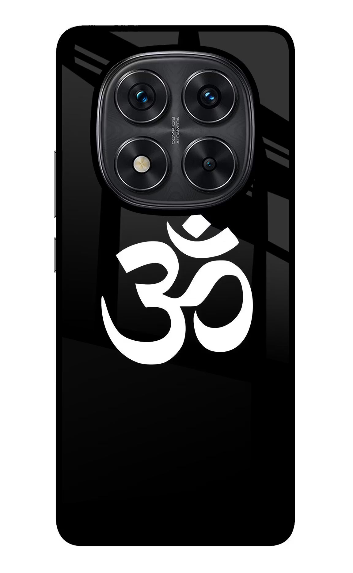 Om Redmi Note 14 Pro 5G Back Cover - Om Redmi Note 14 Pro 5G Glass Case Back Cover by Casekaro Om Redmi Note 14 Pro 5G Glass Case Back Cover by Casekaro