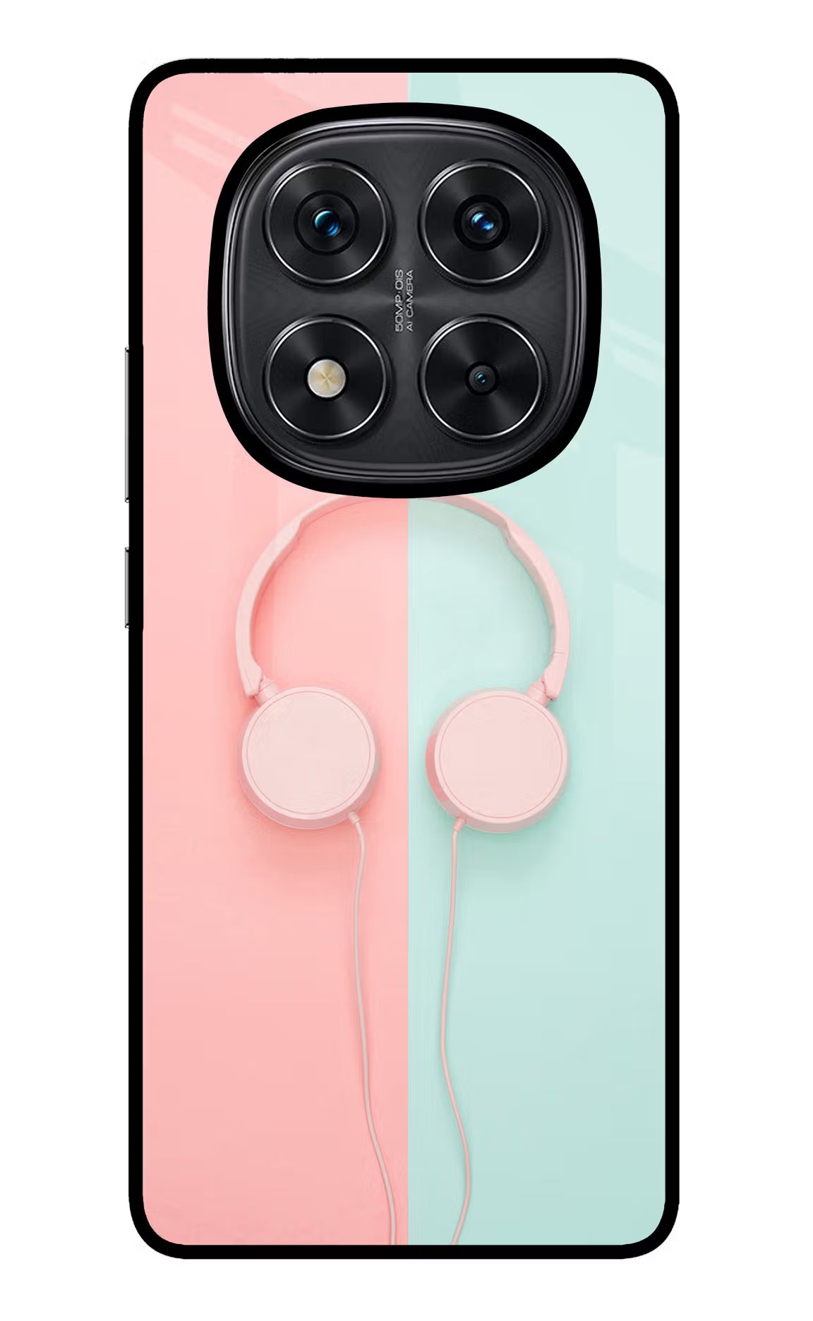 Music Lover Redmi Note 14 Pro 5G Back Cover - Music Lover Redmi Note 14 Pro 5G Glass Case Back Cover by Casekaro Music Lover Redmi Note 14 Pro 5G Glass Case Back Cover by Casekaro