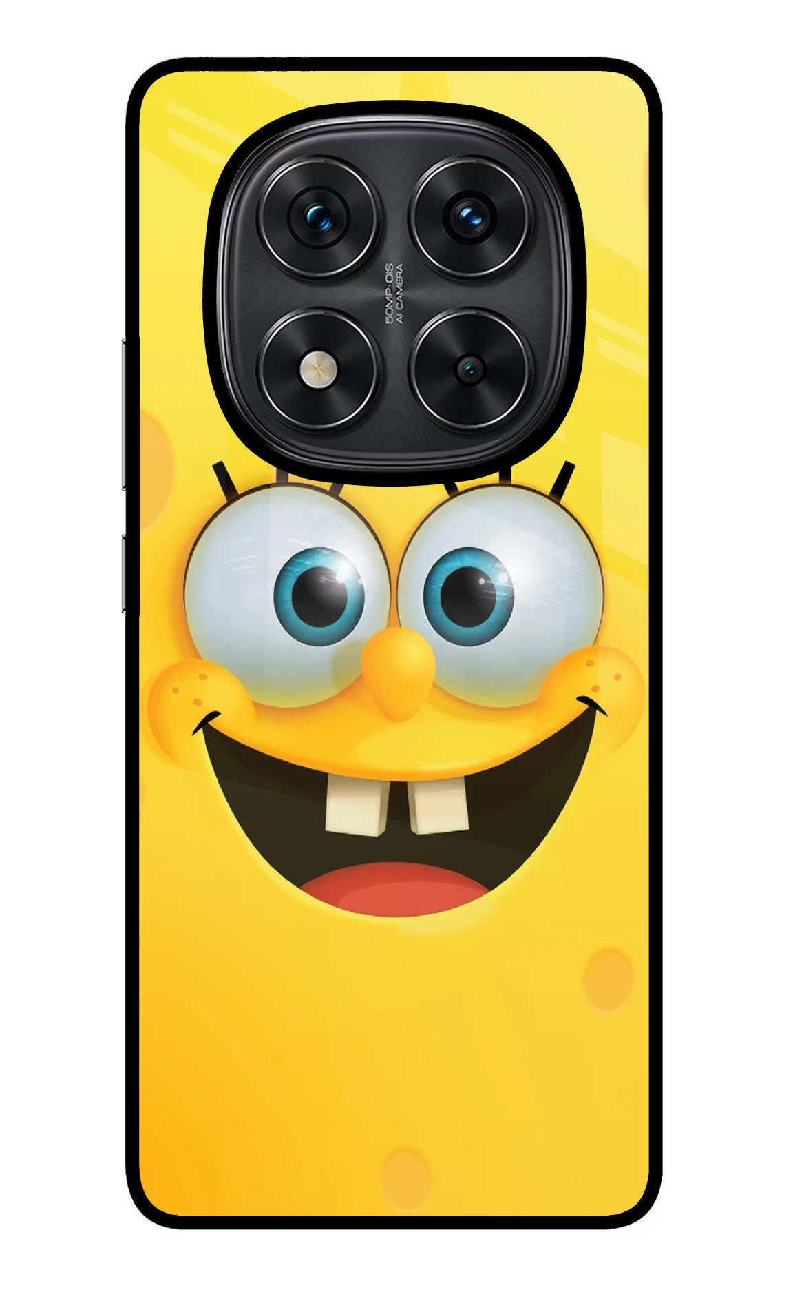 Sponge 1 Redmi Note 14 Pro 5G Back Cover - Sponge 1 Redmi Note 14 Pro 5G Glass Case Back Cover by Casekaro Sponge 1 Redmi Note 14 Pro 5G Glass Case Back Cover by Casekaro