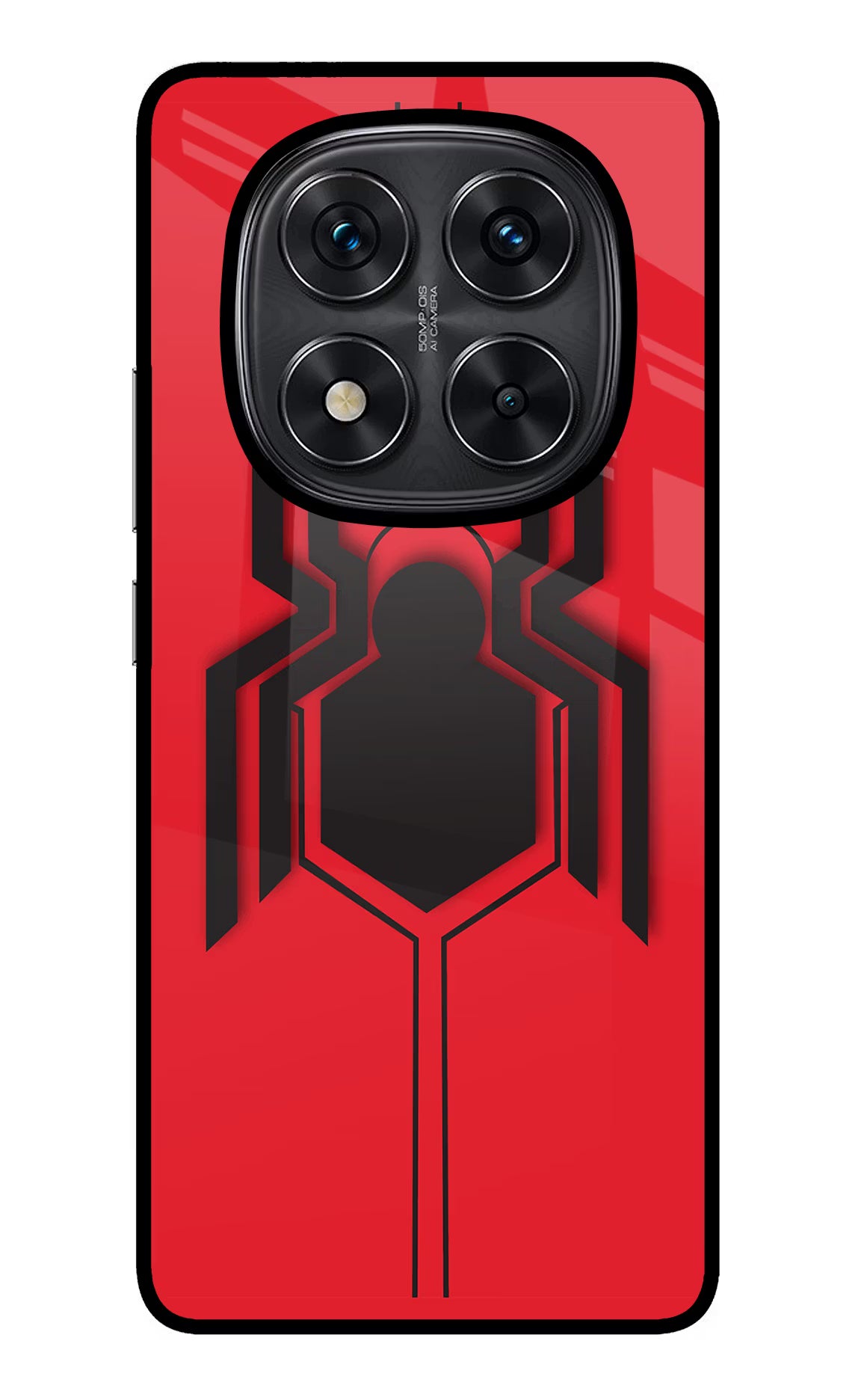 Spider Redmi Note 14 Pro 5G Glass Case - Spider Redmi Note 14 Pro 5G Glass Case Spider Redmi Note 14 Pro 5G Glass Case