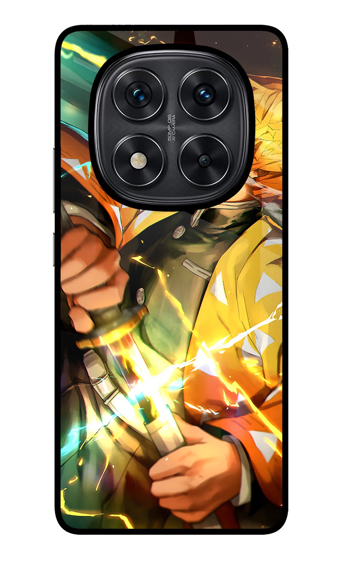 Demon Slayer Redmi Note 14 Pro 5G Glass Case - Demon Slayer Redmi Note 14 Pro 5G Glass Case Demon Slayer Redmi Note 14 Pro 5G Glass Case