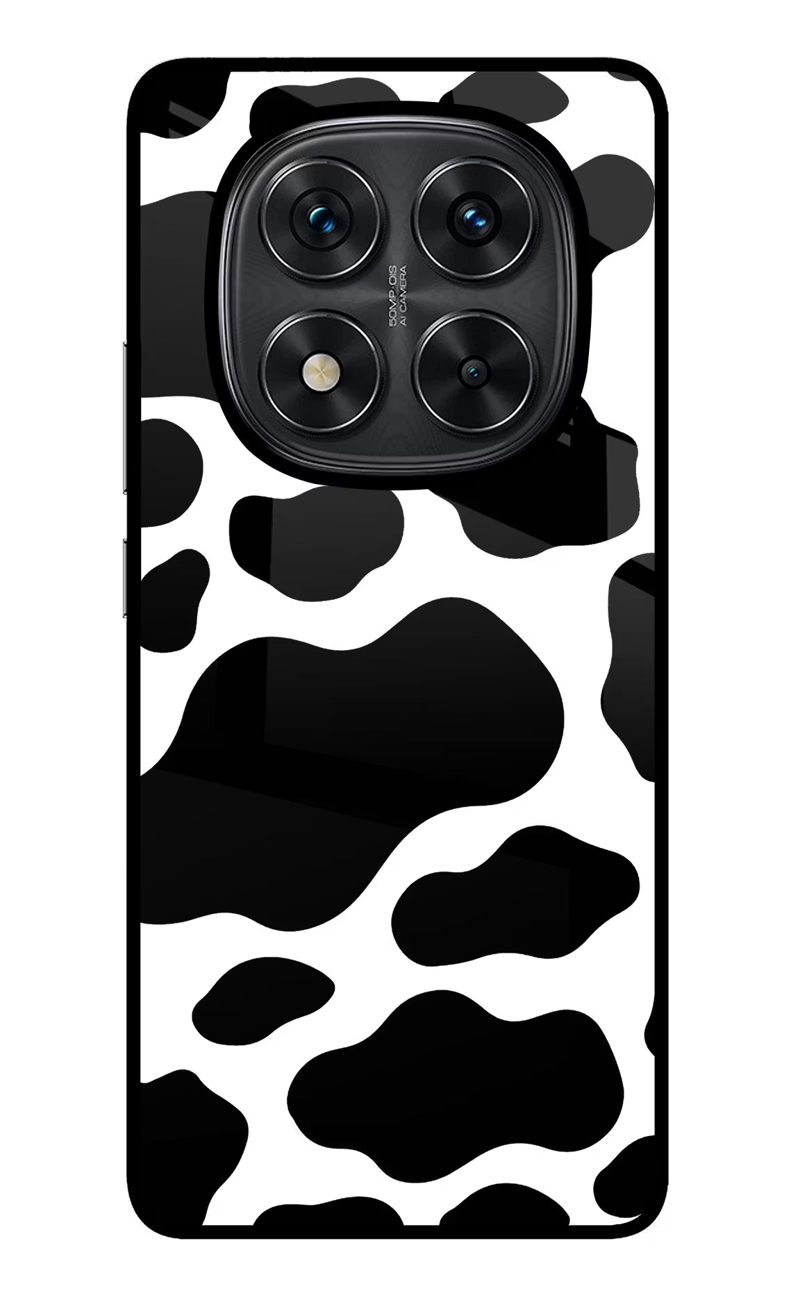 Cow Spots Redmi Note 14 Pro 5G Glass Case - Cow Spots Redmi Note 14 Pro 5G Glass Case Cow Spots Redmi Note 14 Pro 5G Glass Case