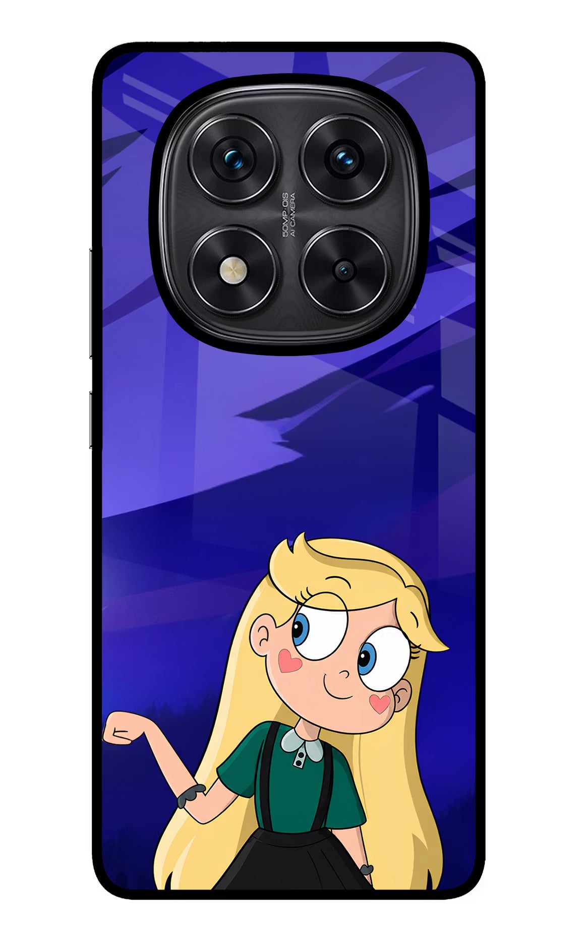 Star Glow Redmi Note 14 Pro 5G Glass Case - Star Glow Redmi Note 14 Pro 5G Glass Case Star Glow Redmi Note 14 Pro 5G Glass Case