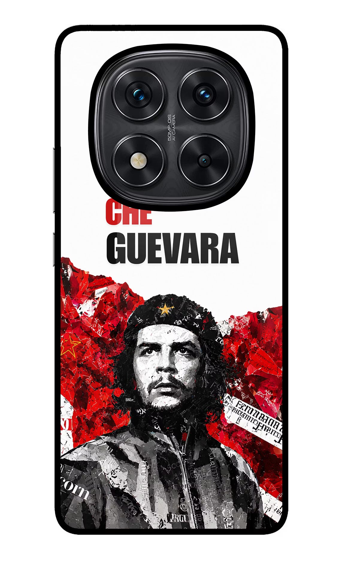 Che Guevara Revolution Redmi Note 14 Pro 5G Glass Case - Che Guevara Revolution Redmi Note 14 Pro 5G Glass Case Che Guevara Revolution Redmi Note 14 Pro 5G Glass Case