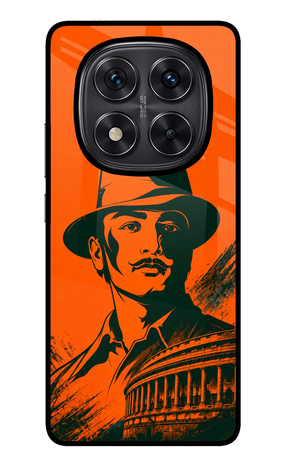 Bhagat Singh Legacy Redmi Note 14 Pro 5G Glass Case - Bhagat Singh Legacy Redmi Note 14 Pro 5G Glass Case Bhagat Singh Legacy Redmi Note 14 Pro 5G Glass Case