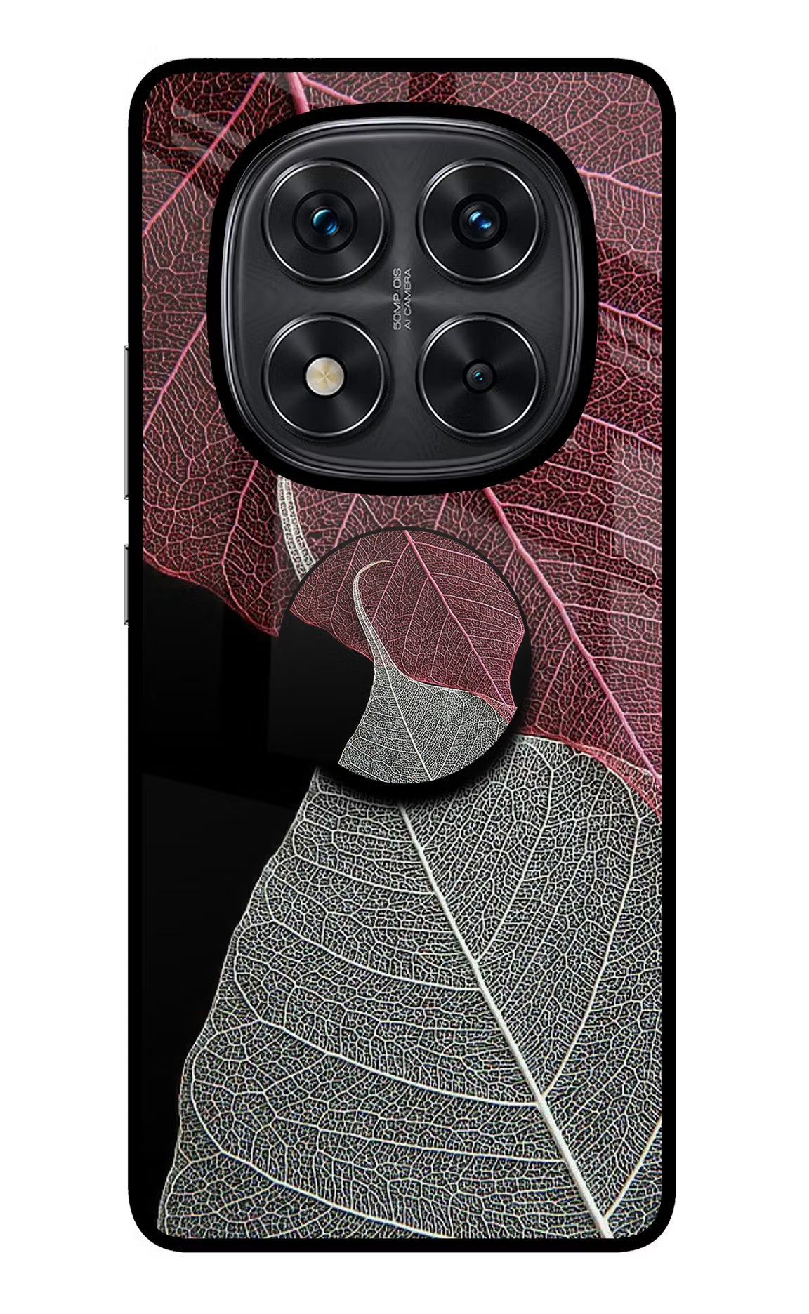 Leaf Pattern Redmi Note 14 Pro 5G Pop Case by Casekaro