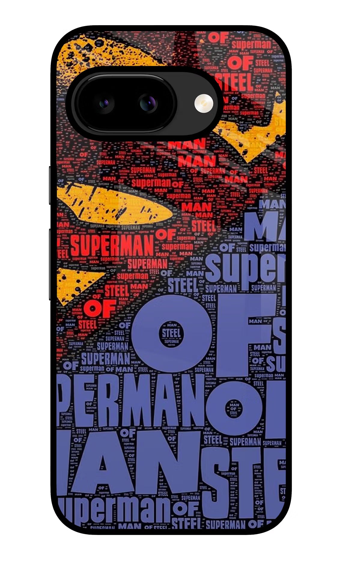 Superman Google Pixel 9A Glass Case - Superman Google Pixel 9A Glass Case Superman Google Pixel 9A Glass Case