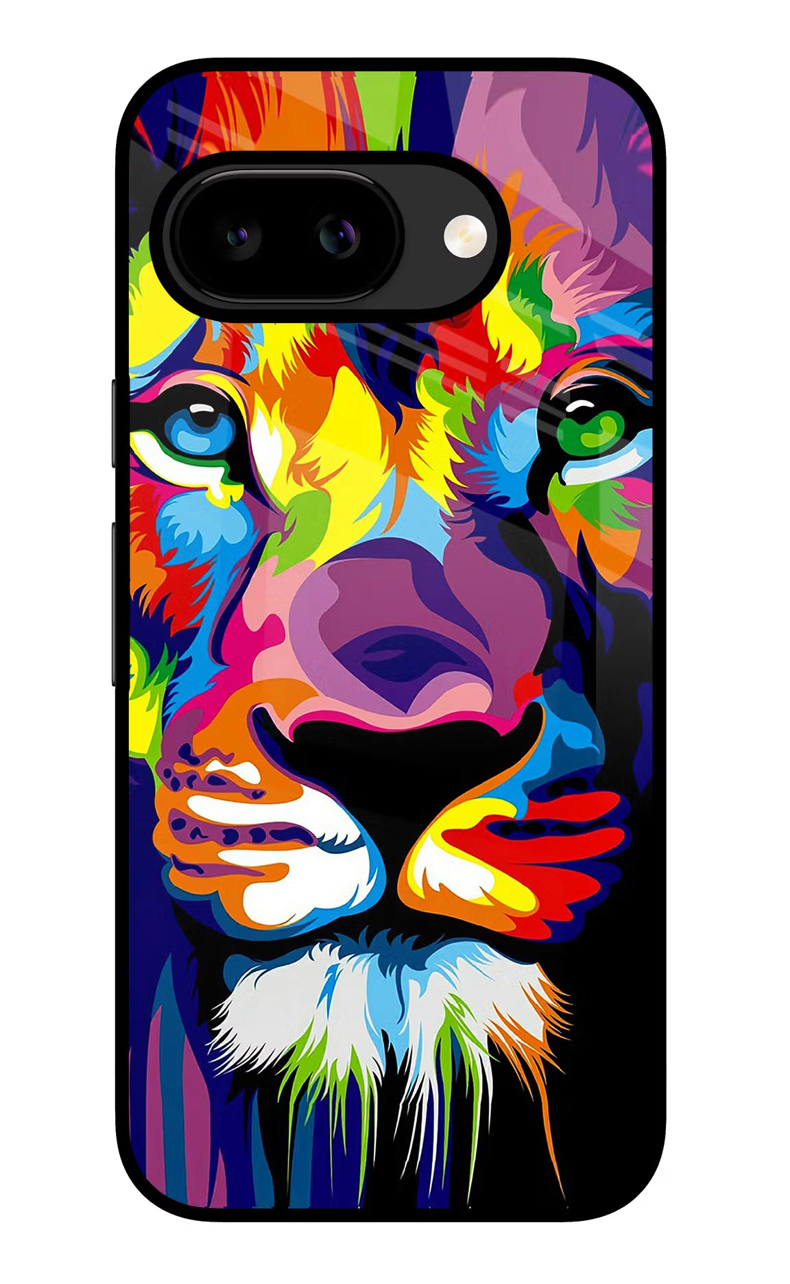 Lion Google Pixel 9A Glass Case - Lion Google Pixel 9A Glass Case Lion Google Pixel 9A Glass Case