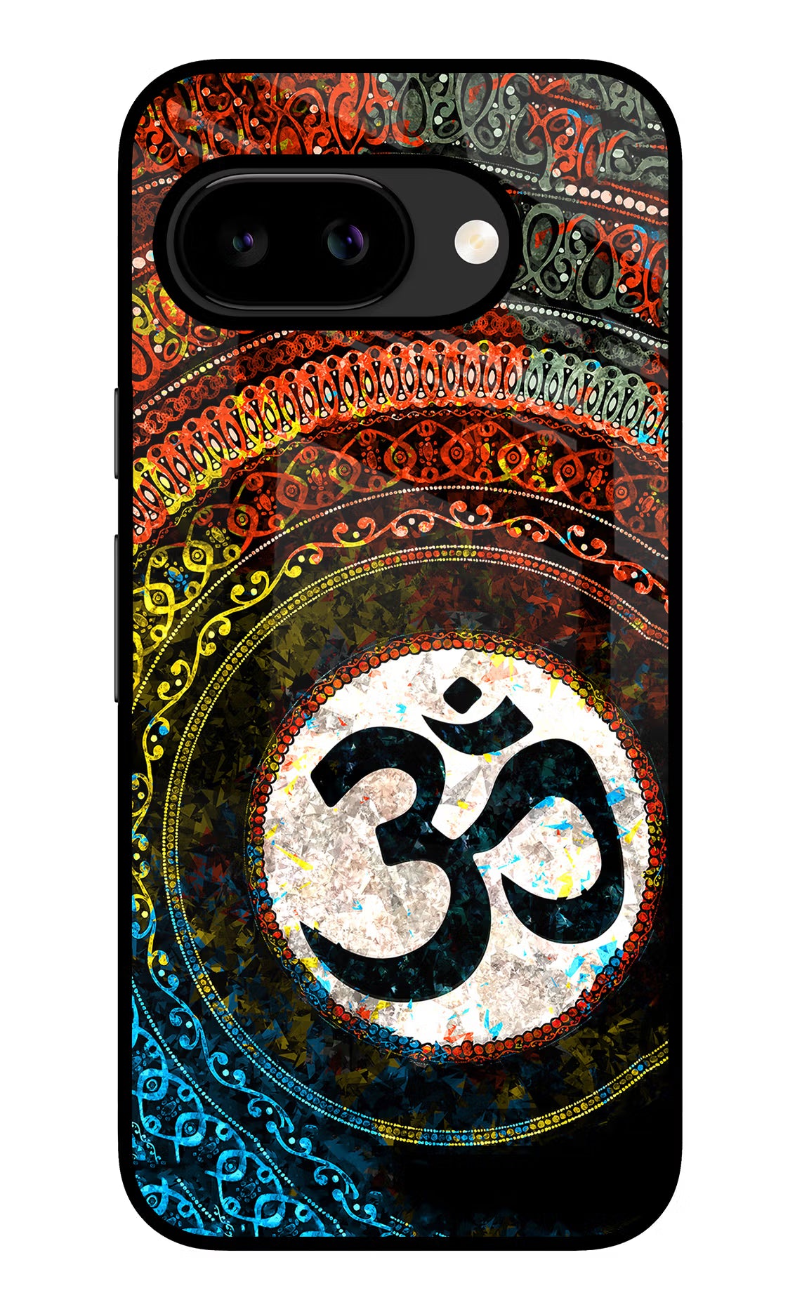 Om Cultural Google Pixel 9A Glass Case - Om Cultural Google Pixel 9A Glass Case Om Cultural Google Pixel 9A Glass Case