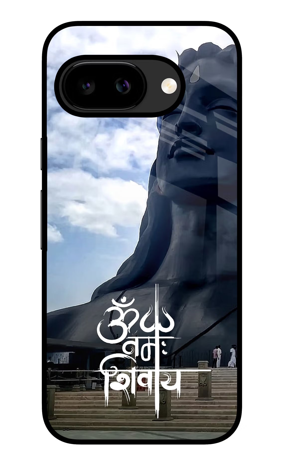 Om Namah Shivay Google Pixel 9A Glass Case - Om Namah Shivay Google Pixel 9A Glass Case Om Namah Shivay Google Pixel 9A Glass Case