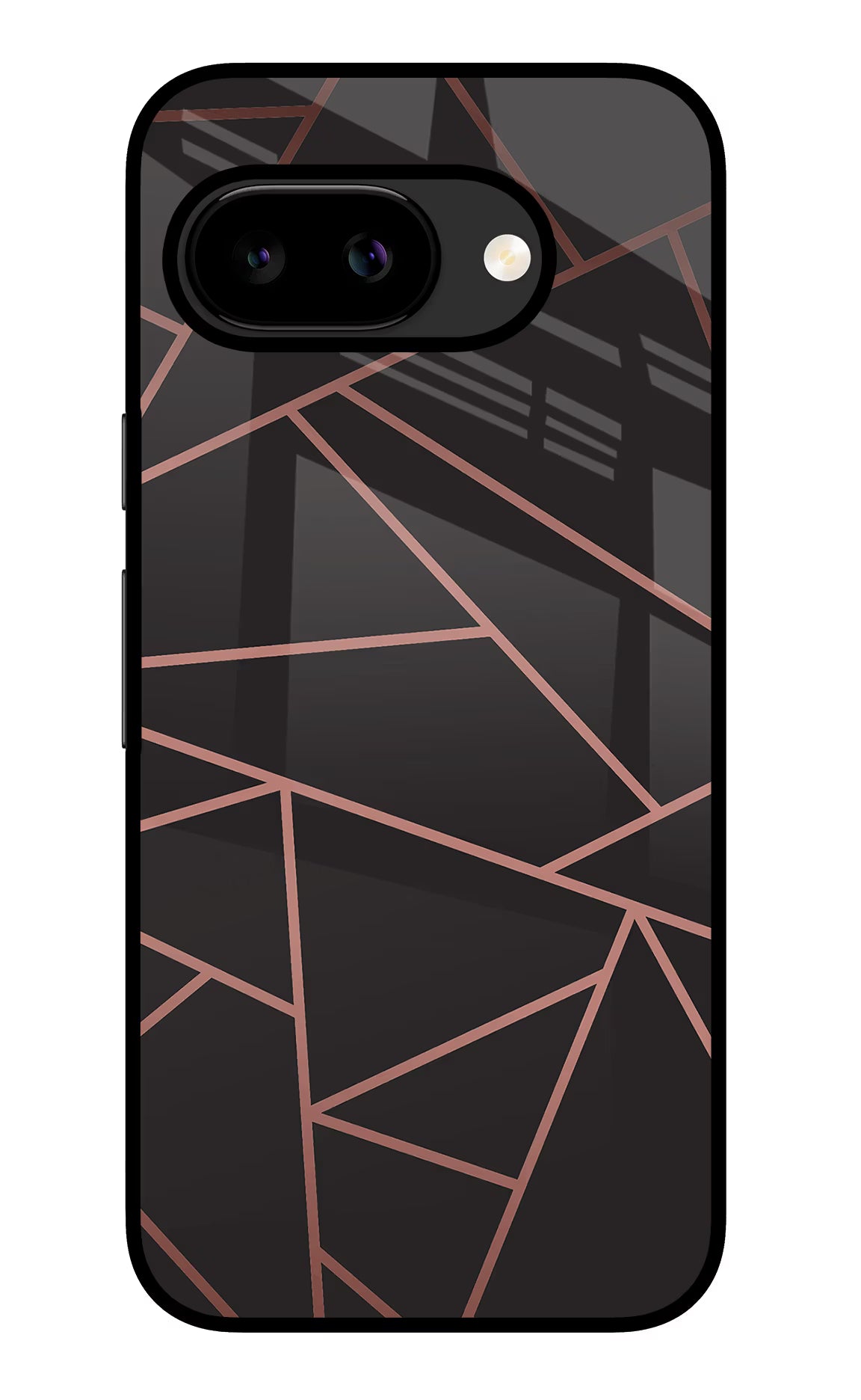 Geometric Pattern Google Pixel 9A Glass Case - Geometric Pattern Google Pixel 9A Glass Case Geometric Pattern Google Pixel 9A Glass Case