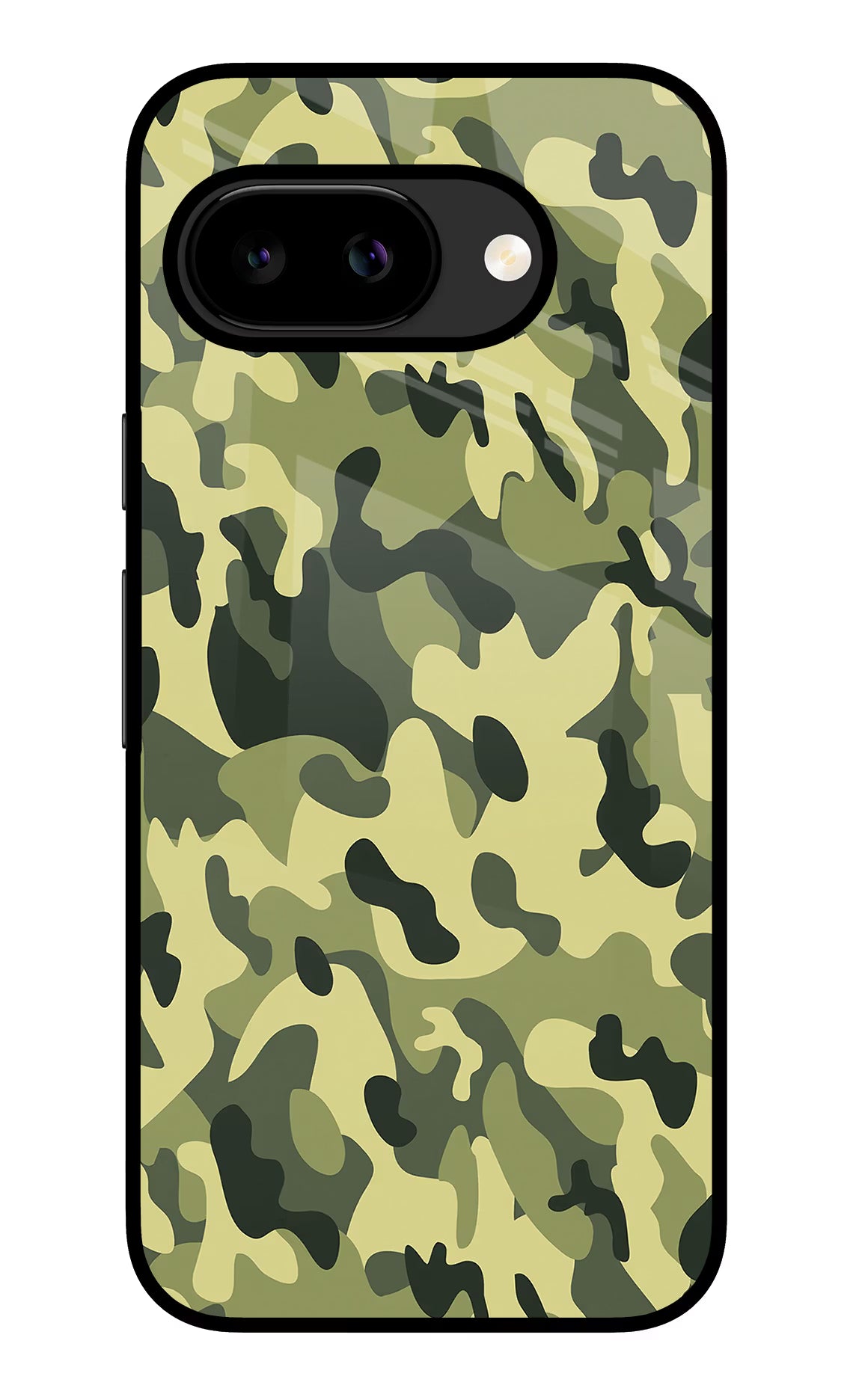 Camouflage Google Pixel 9A Glass Case - Camouflage Google Pixel 9A Glass Case Camouflage Google Pixel 9A Glass Case