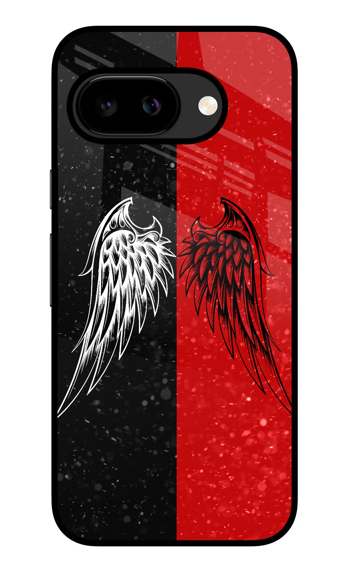 Wings Google Pixel 9A Glass Case - Wings Google Pixel 9A Glass Case Wings Google Pixel 9A Glass Case