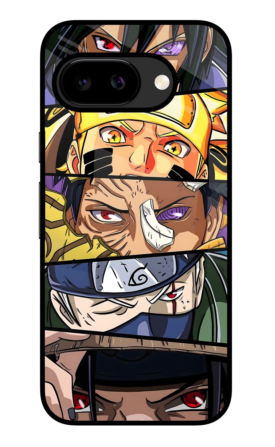 Naruto Character Google Pixel 9A Glass Case - Naruto Character Google Pixel 9A Glass Case Naruto Character Google Pixel 9A Glass Case