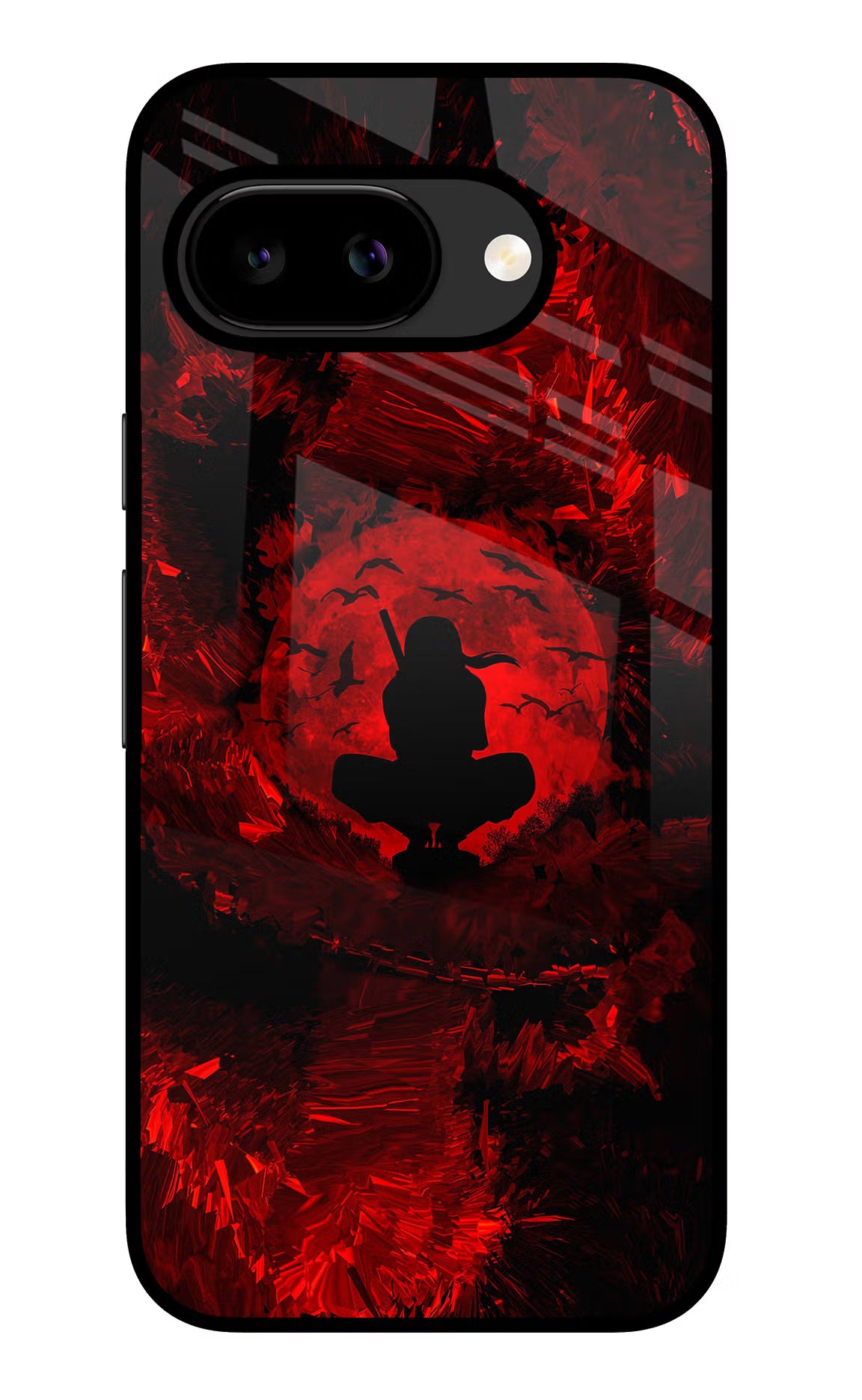 Itachi Uchiha Google Pixel 9A Glass Case - Itachi Uchiha Google Pixel 9A Glass Case Itachi Uchiha Google Pixel 9A Glass Case