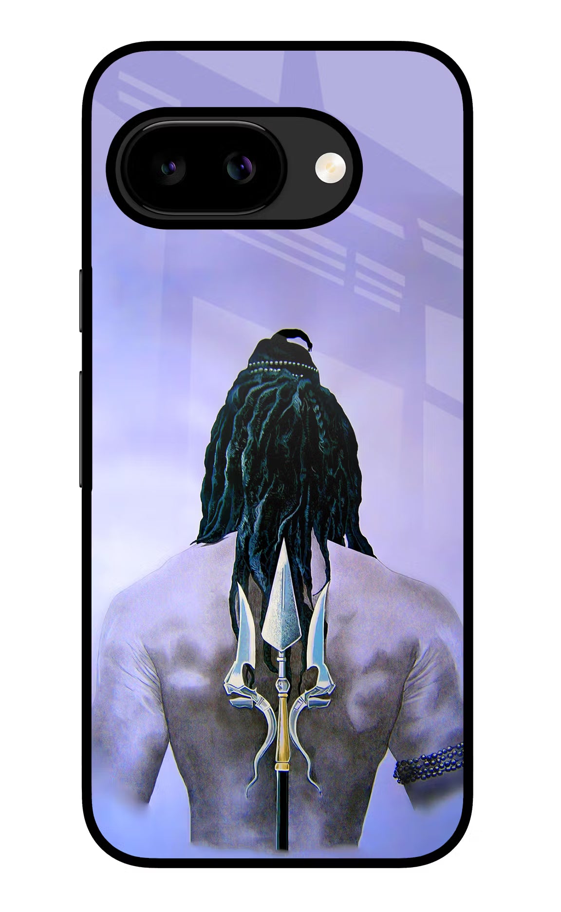 Shiva Google Pixel 9A Glass Case - Shiva Google Pixel 9A Glass Case Shiva Google Pixel 9A Glass Case