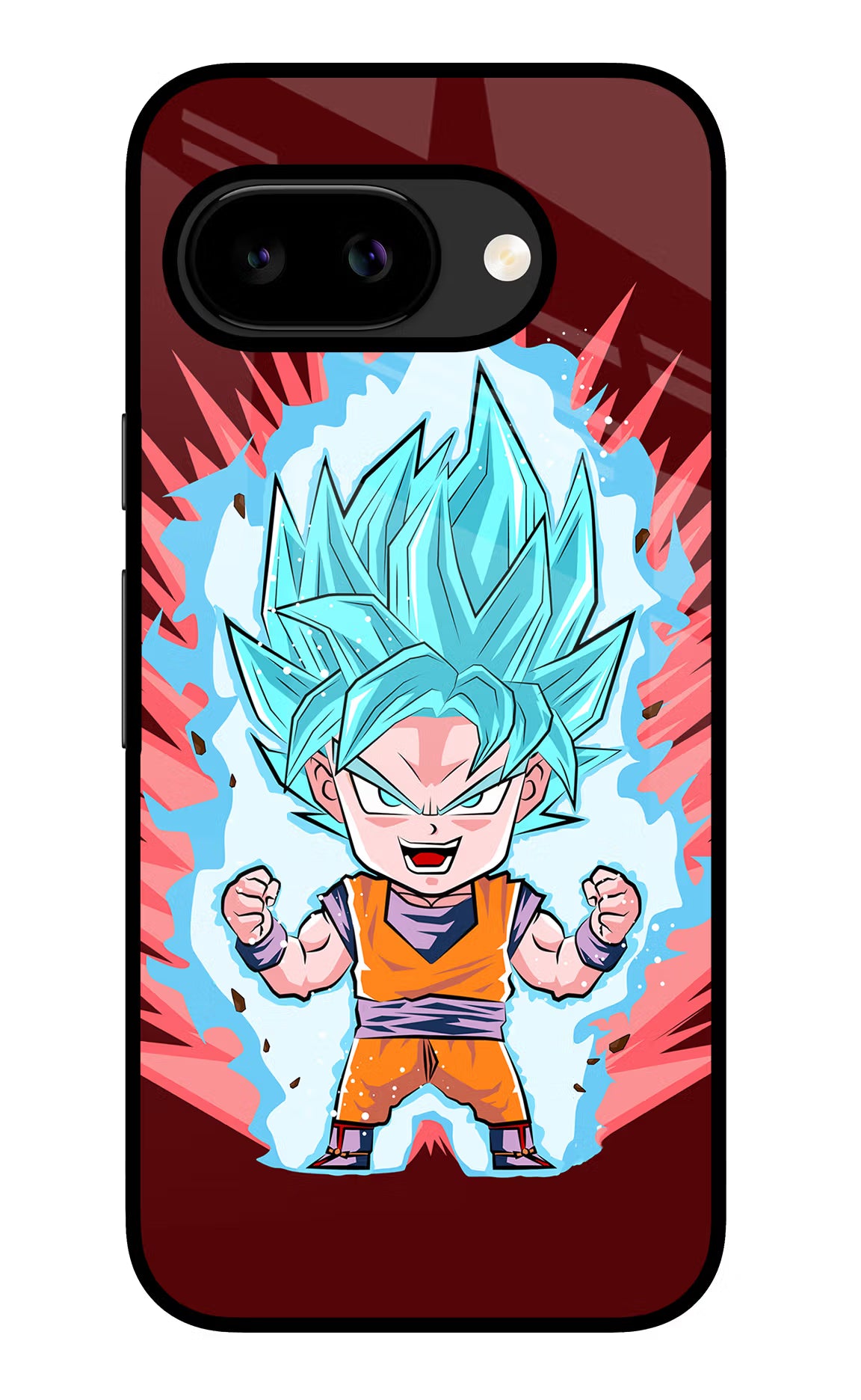 Goku Little Google Pixel 9A Glass Case - Goku Little Google Pixel 9A Glass Case Goku Little Google Pixel 9A Glass Case