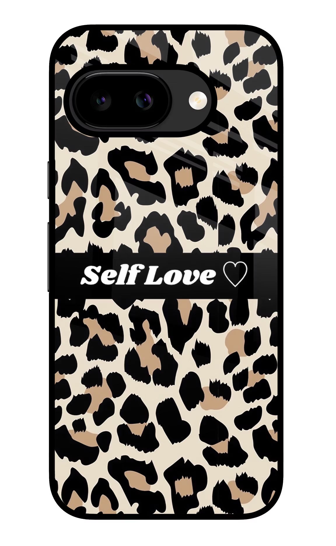 Leopard Print Self Love Google Pixel 9A Glass Case - Leopard Print Self Love Google Pixel 9A Glass Case Leopard Print Self Love Google Pixel 9A Glass Case