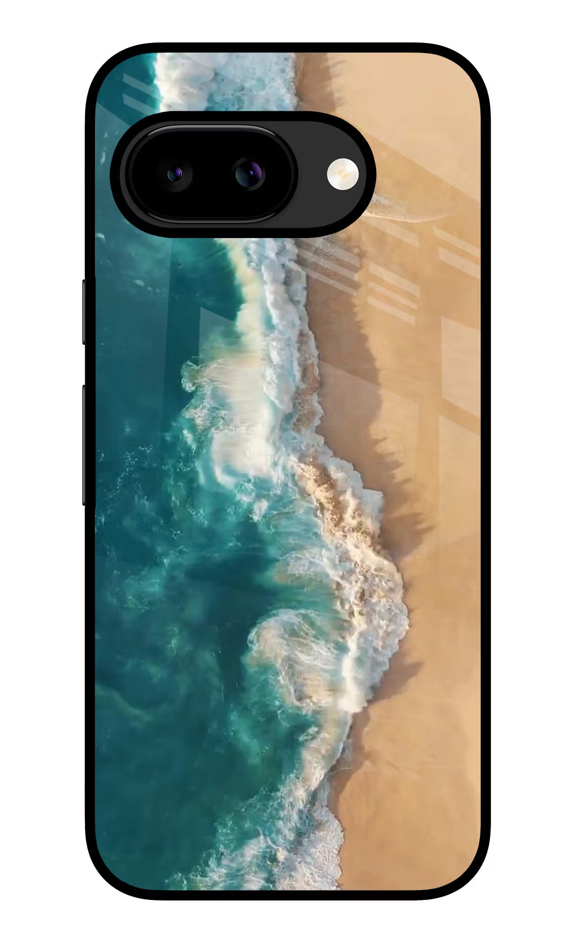 Ocean Beach Google Pixel 9A Glass Case - Ocean Beach Google Pixel 9A Glass Case Ocean Beach Google Pixel 9A Glass Case