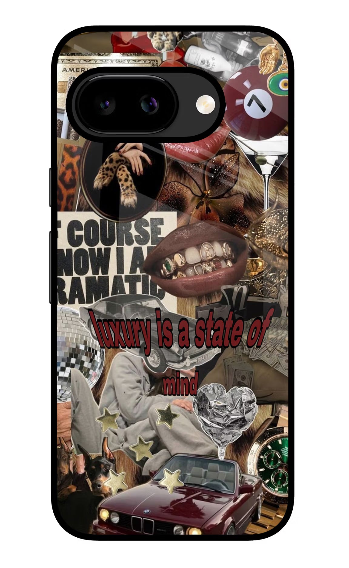 Luxury Google Pixel 9A Glass Case - Luxury Google Pixel 9A Glass Case Luxury Google Pixel 9A Glass Case