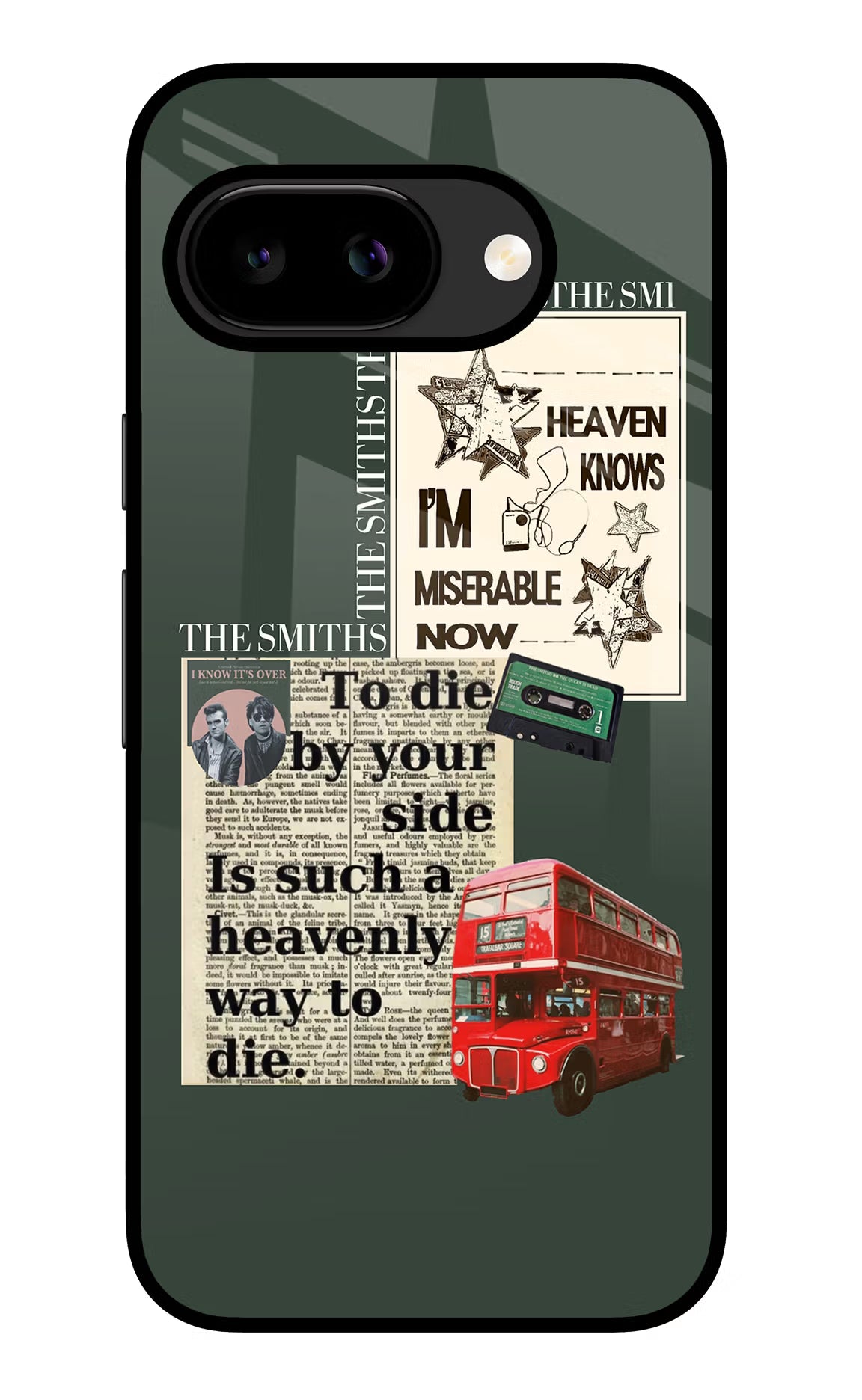 The Smiths Google Pixel 9A Glass Case - The Smiths Google Pixel 9A Glass Case The Smiths Google Pixel 9A Glass Case