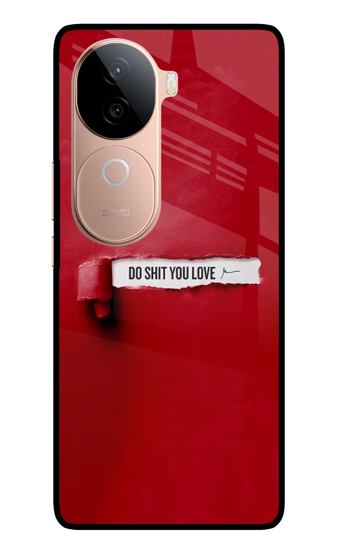 Do Shit You Love IQOO Z9s 5G Glass Case - Do Shit You Love IQOO Z9s 5G Glass Case Do Shit You Love IQOO Z9s 5G Glass Case
