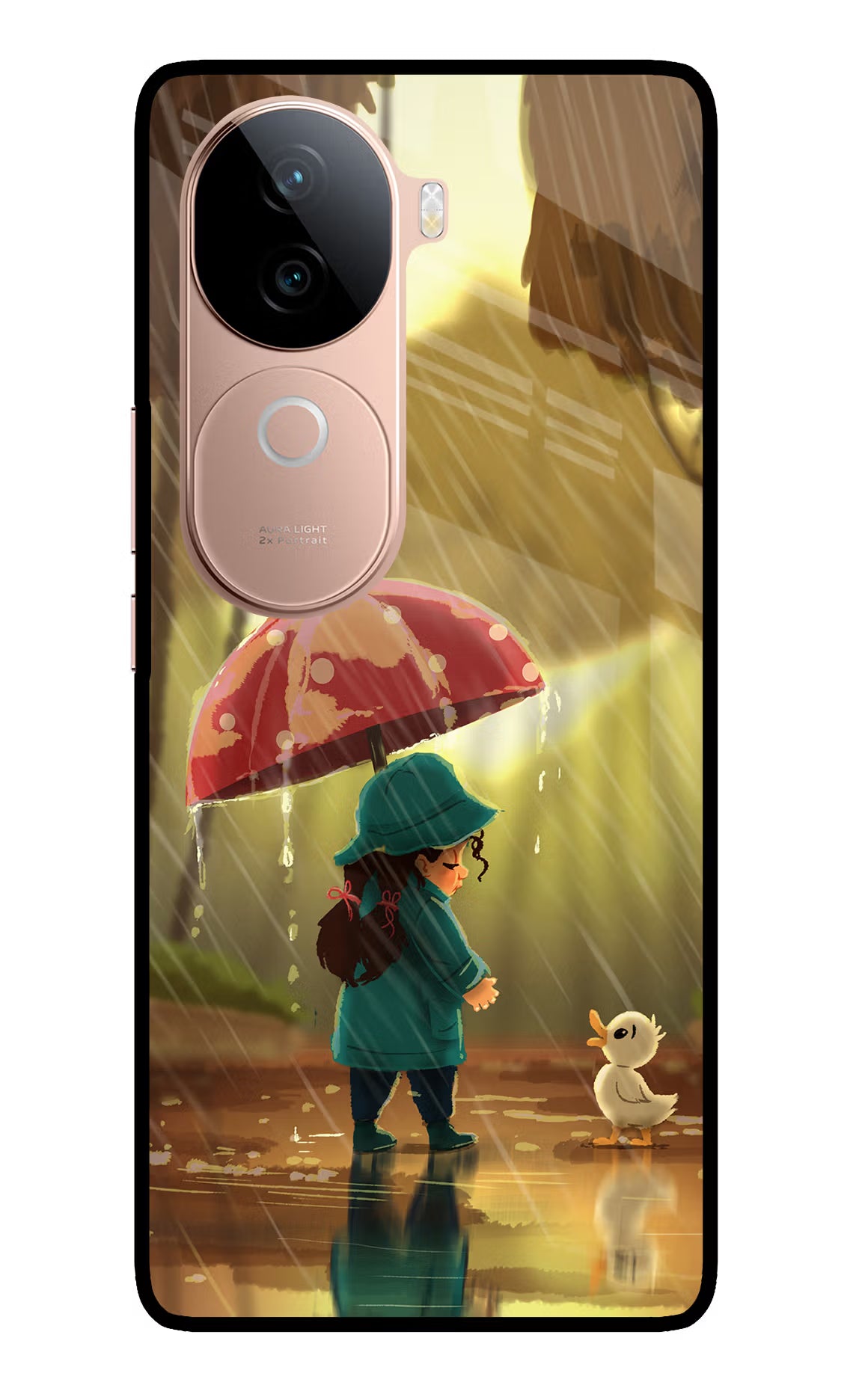 Rainy Day IQOO Z9s 5G Glass Case - Rainy Day IQOO Z9s 5G Glass Case Rainy Day IQOO Z9s 5G Glass Case