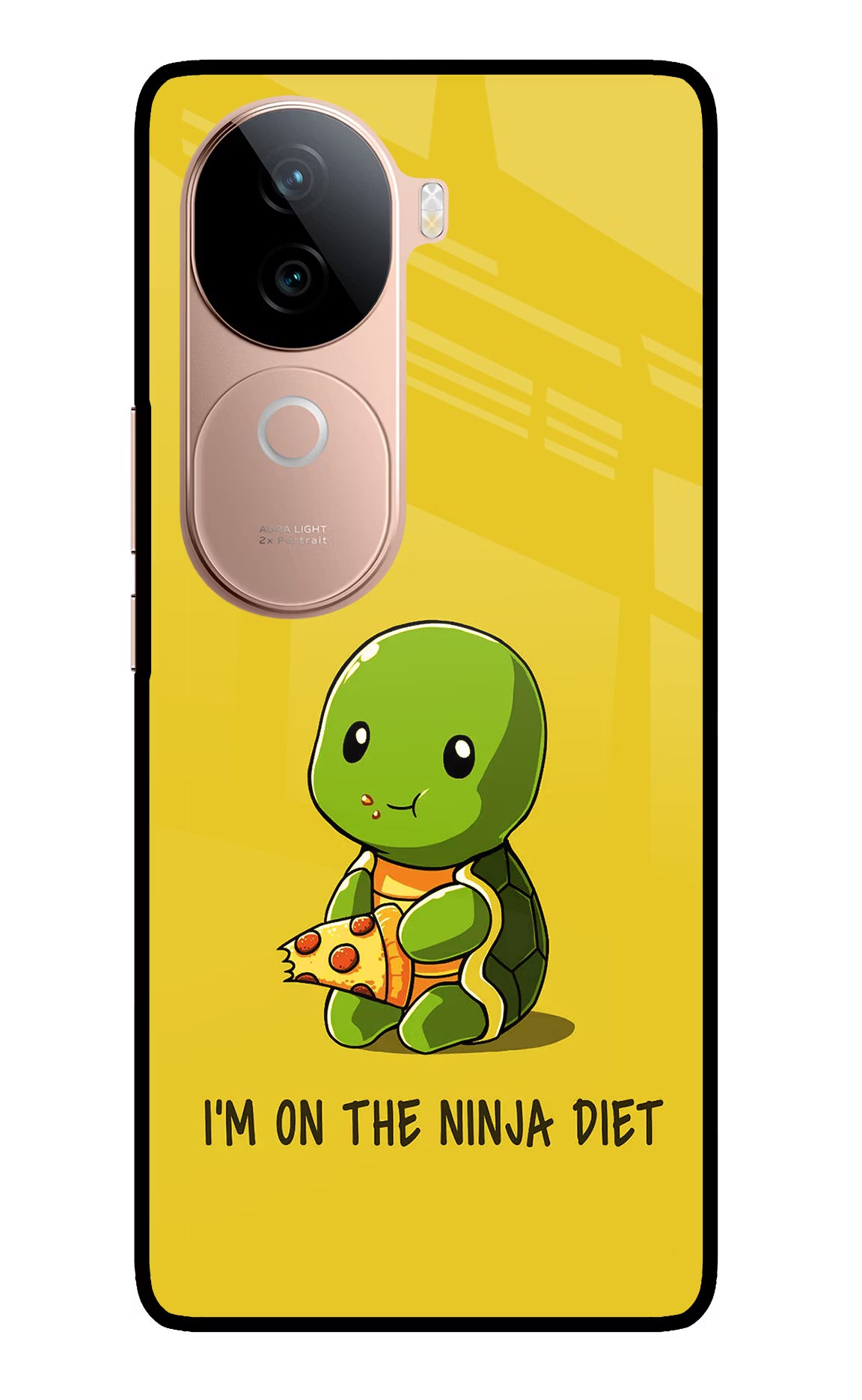 I'm on Ninja Diet IQOO Z9s 5G Glass Case - I'm on Ninja Diet IQOO Z9s 5G Glass Case I'm on Ninja Diet IQOO Z9s 5G Glass Case