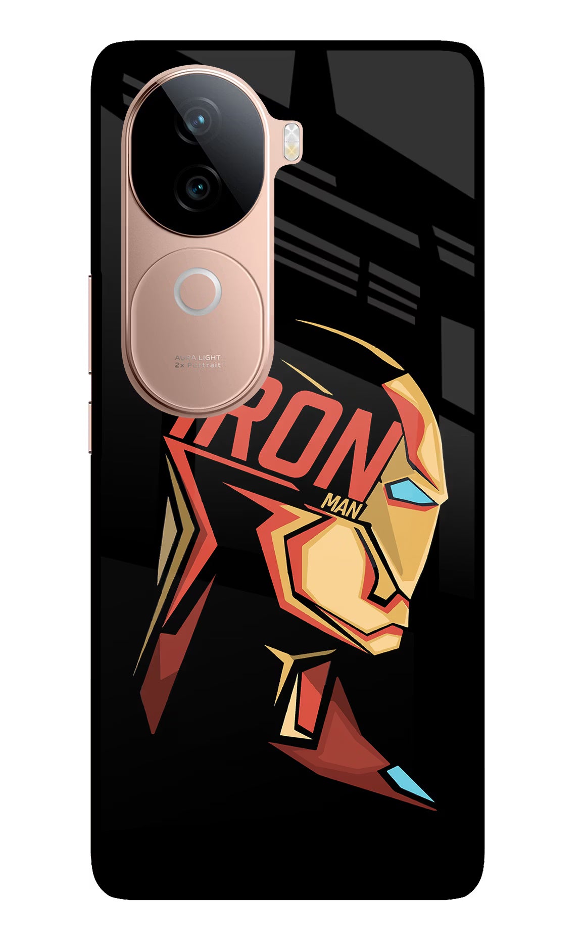 IronMan IQOO Z9s 5G Glass Case - IronMan IQOO Z9s 5G Glass Case IronMan IQOO Z9s 5G Glass Case