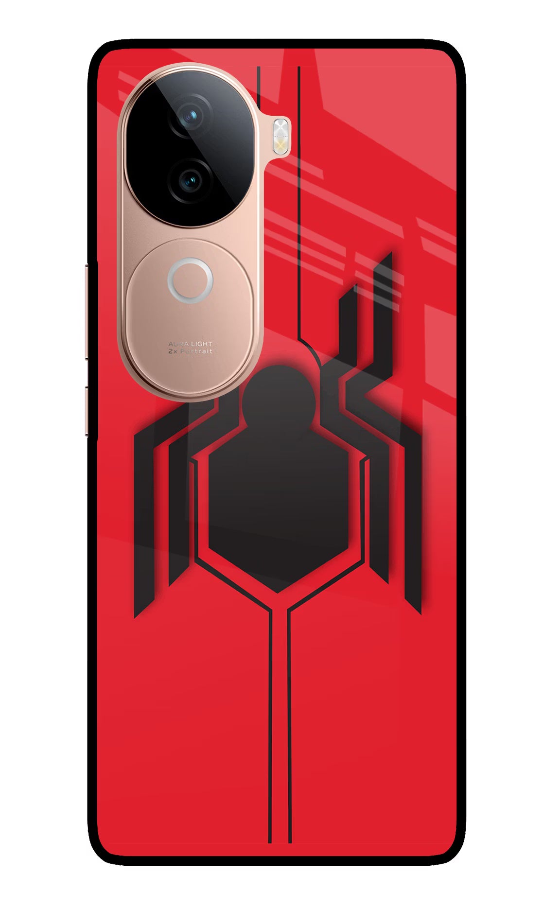 Spider IQOO Z9s 5G Glass Case - Spider IQOO Z9s 5G Glass Case Spider IQOO Z9s 5G Glass Case