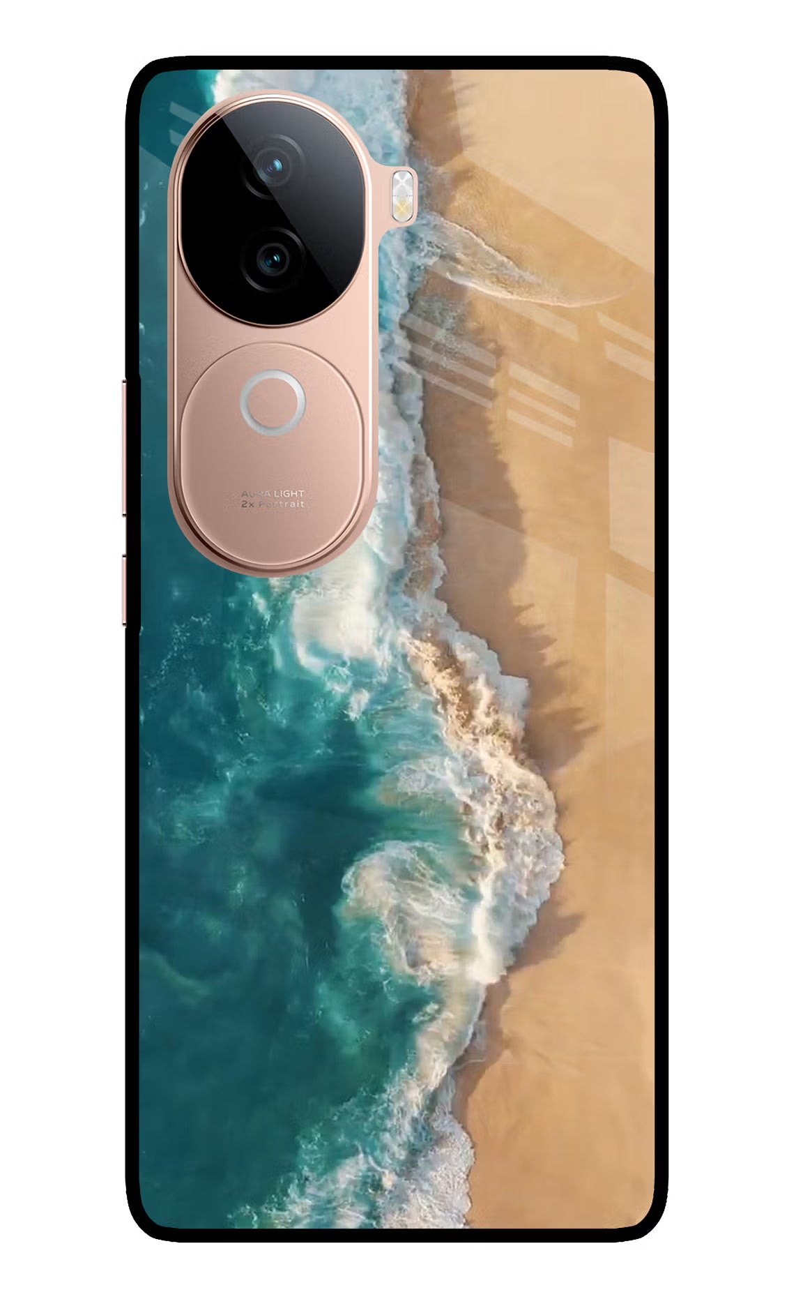 Ocean Beach IQOO Z9s 5G Glass Case - Ocean Beach IQOO Z9s 5G Glass Case Ocean Beach IQOO Z9s 5G Glass Case