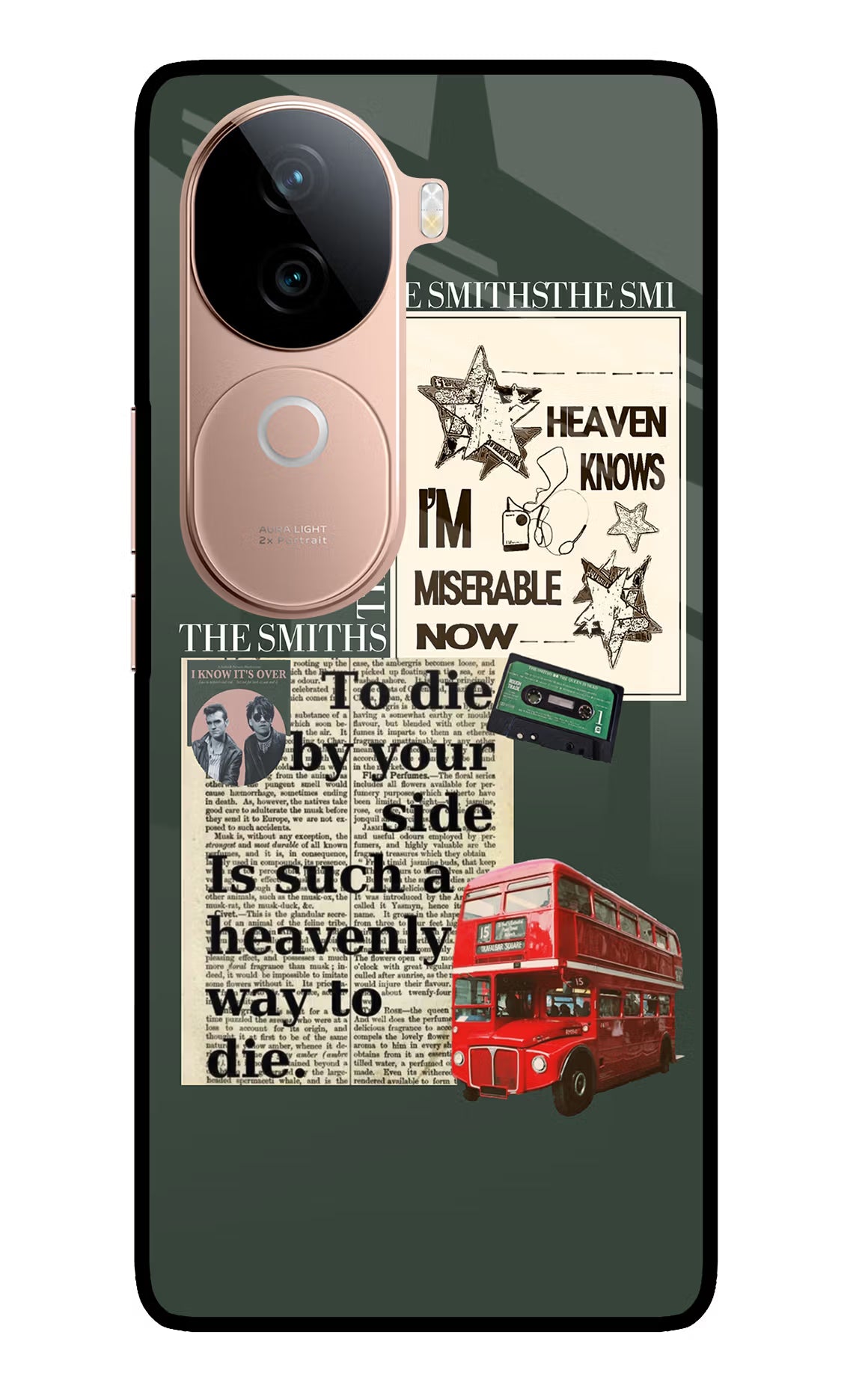 The Smiths IQOO Z9s 5G Glass Case - The Smiths IQOO Z9s 5G Glass Case The Smiths IQOO Z9s 5G Glass Case