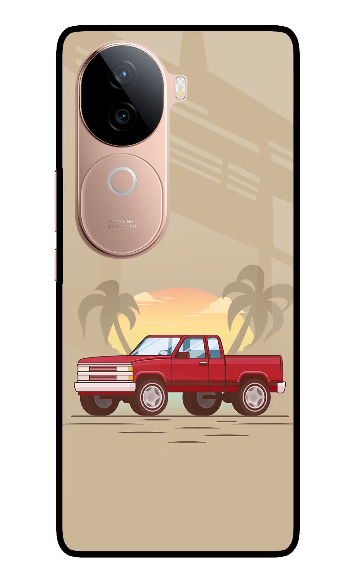 Desert Classic Drive IQOO Z9s 5G Glass Case - Desert Classic Drive IQOO Z9s 5G Glass Case Desert Classic Drive IQOO Z9s 5G Glass Case