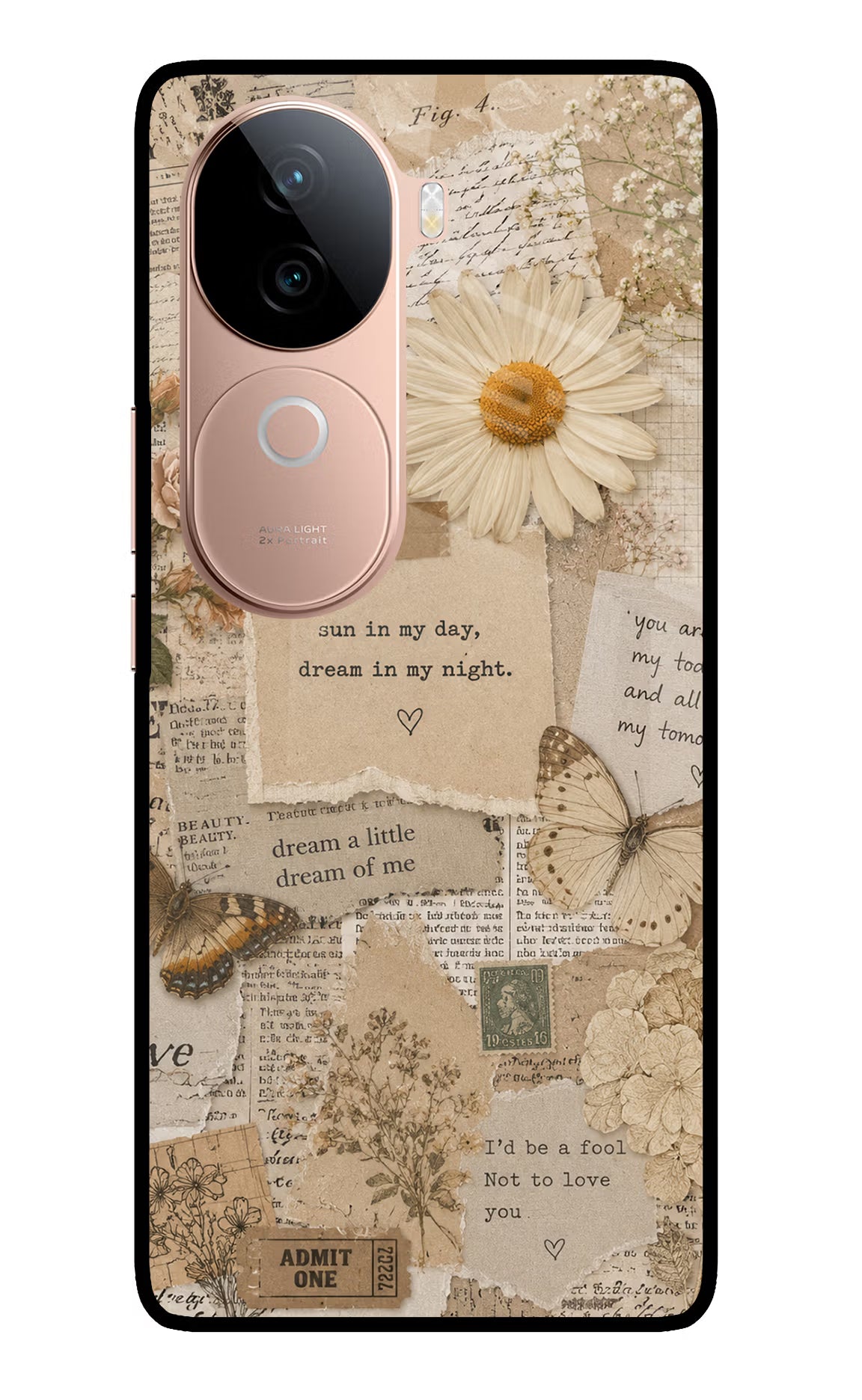 Vintage case IQOO Z9s 5G Glass Case - Vintage case IQOO Z9s 5G Glass Case Vintage case IQOO Z9s 5G Glass Case