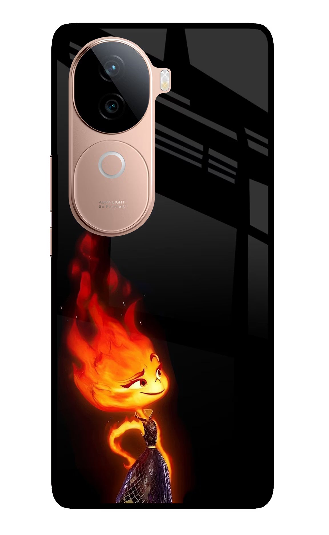 Ember Flame IQOO Z9s 5G Glass Case - Ember Flame IQOO Z9s 5G Glass Case Ember Flame IQOO Z9s 5G Glass Case
