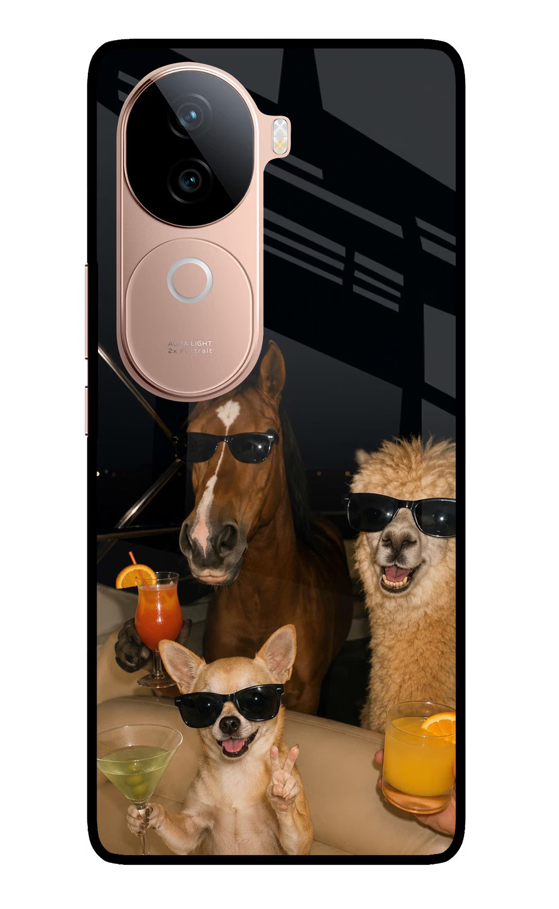 Party Squad IQOO Z9s 5G Glass Case - Party Squad IQOO Z9s 5G Glass Case Party Squad IQOO Z9s 5G Glass Case