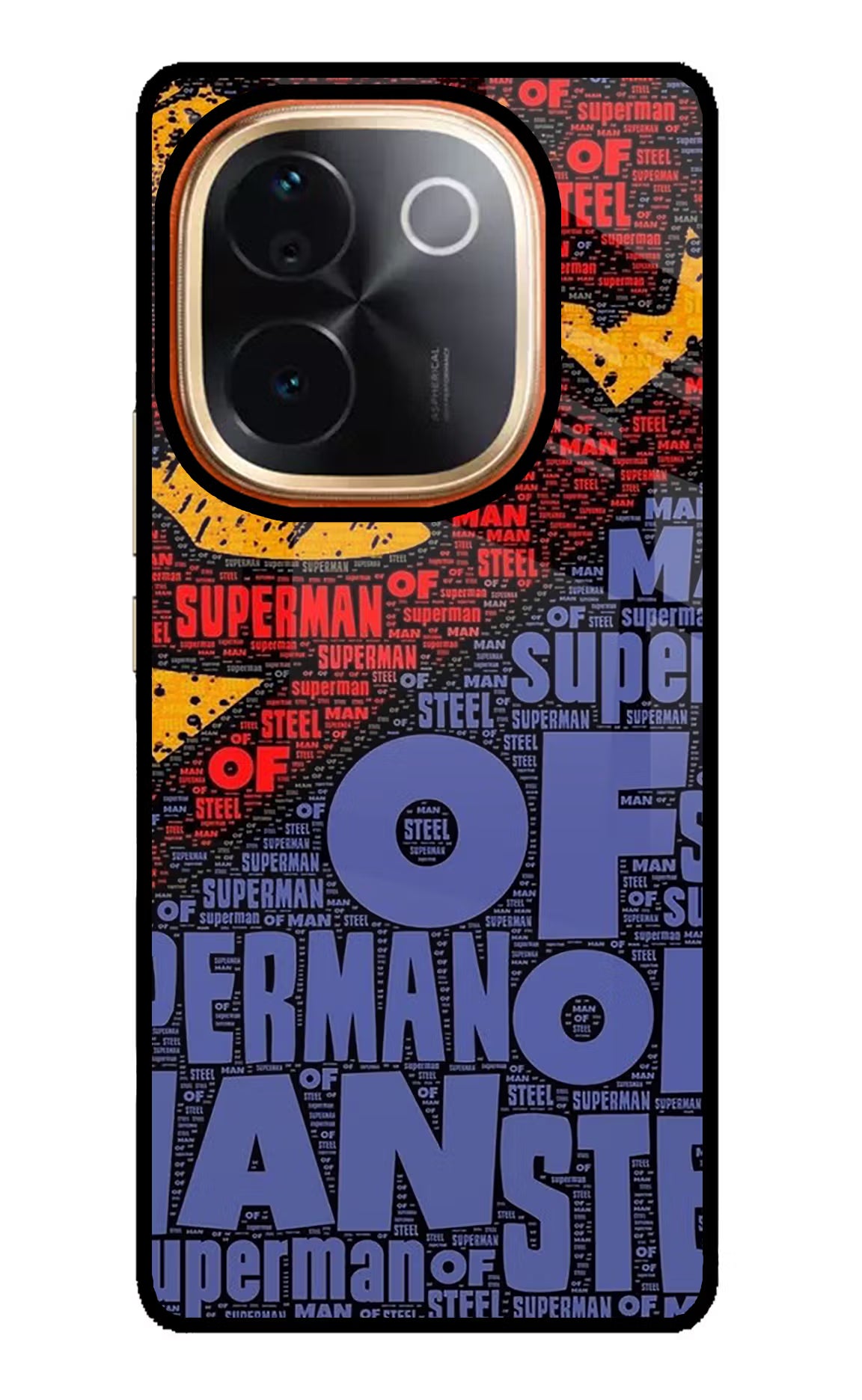 Superman IQOO Z9S Pro 5G Glass Case Back Cover by Casekaro