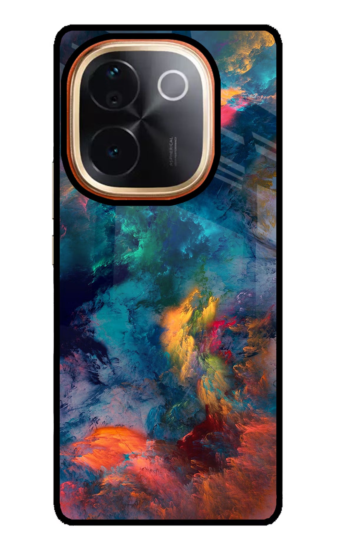 Artwork Paint IQOO Z9S Pro 5G Glass Case - Artwork Paint IQOO Z9S Pro 5G Glass Case Artwork Paint IQOO Z9S Pro 5G Glass Case