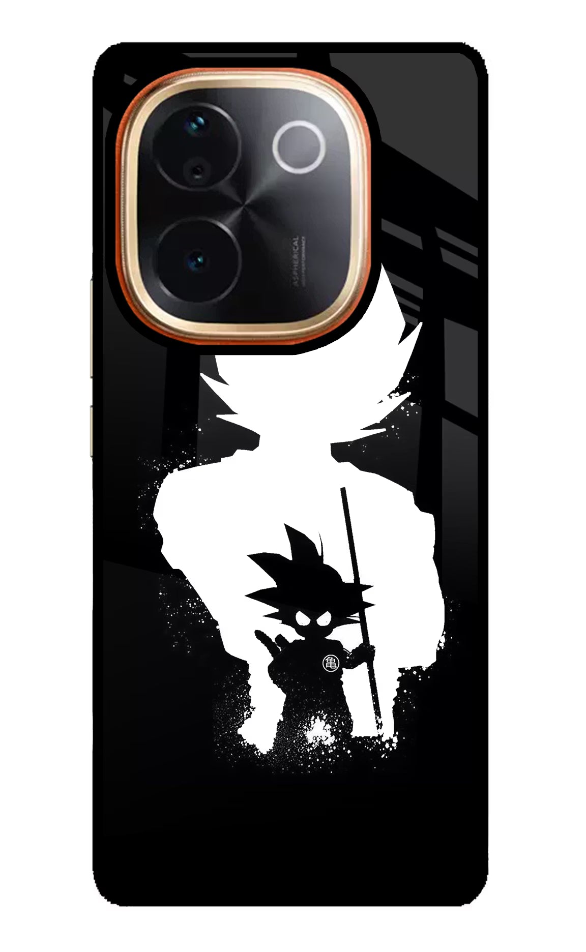 Goku Shadow IQOO Z9S Pro 5G Glass Case - Goku Shadow IQOO Z9S Pro 5G Glass Case Goku Shadow IQOO Z9S Pro 5G Glass Case