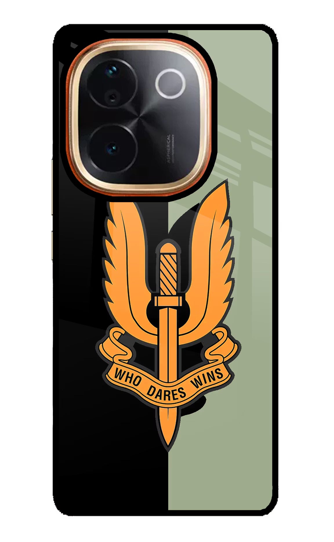 Balidan Logo IQOO Z9S Pro 5G Glass Case Back Cover by Casekaro