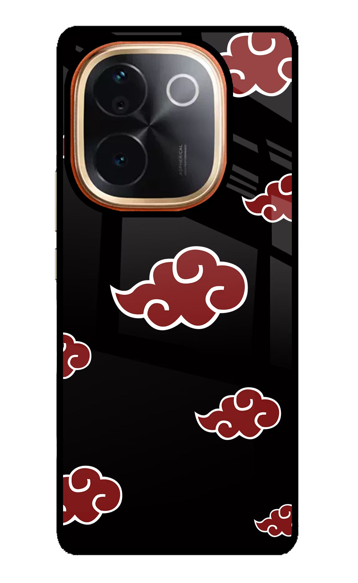 Akatsuki IQOO Z9S Pro 5G Glass Case Back Cover by Casekaro