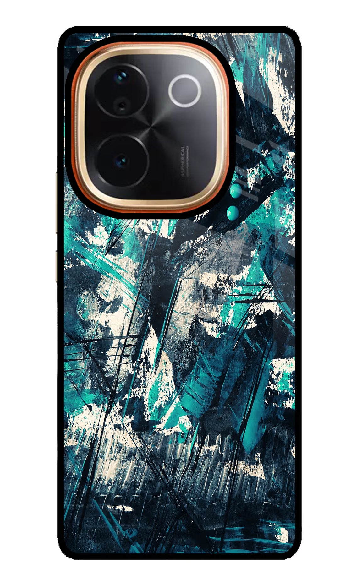 Artwork IQOO Z9S Pro 5G Glass Case Back Cover by Casekaro